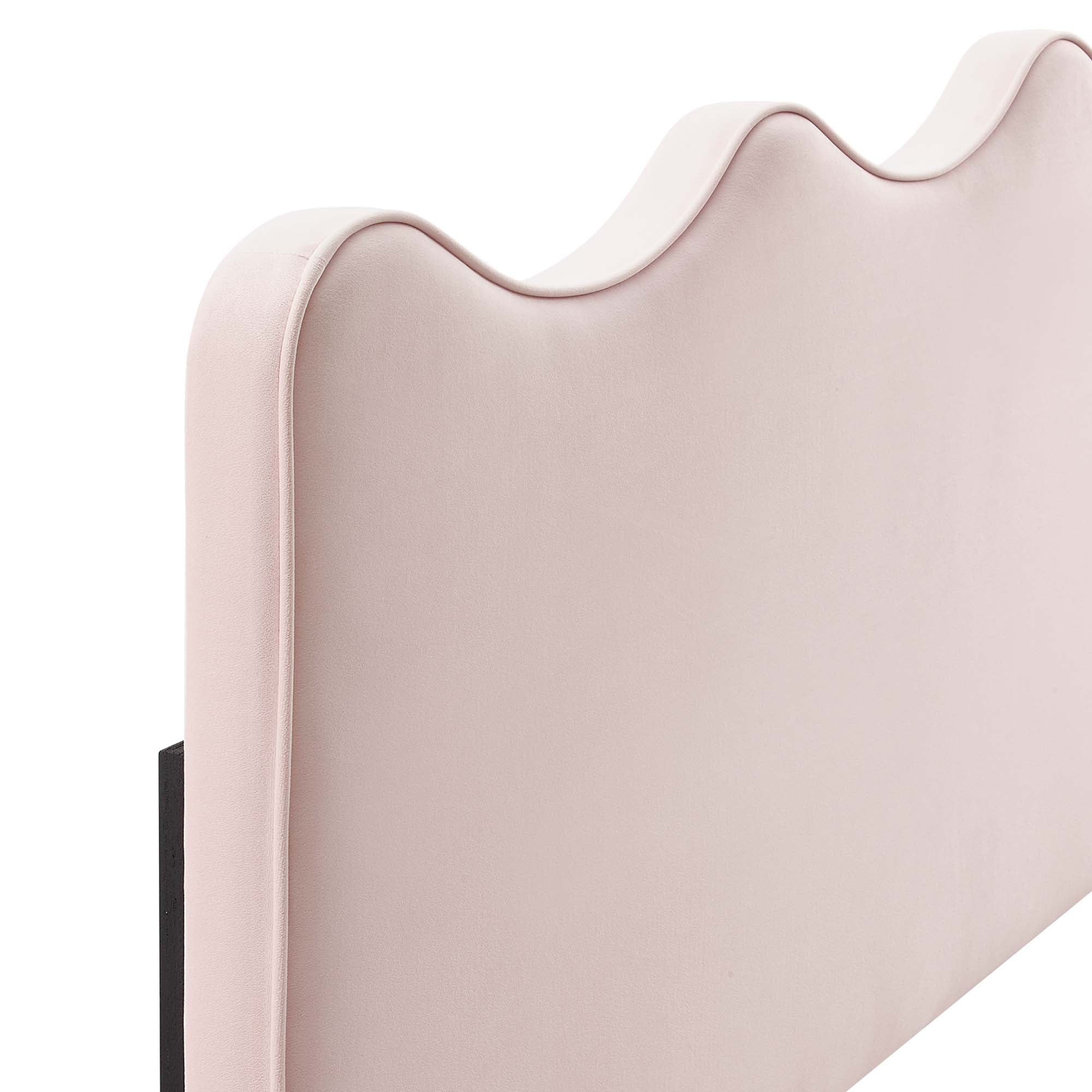 Athena Performance Velvet /Queen Headboard