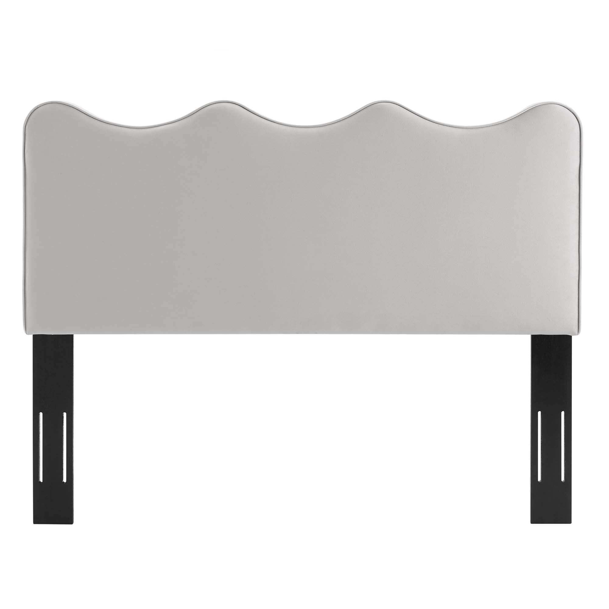 Current Performance Velvet King Platform Bed