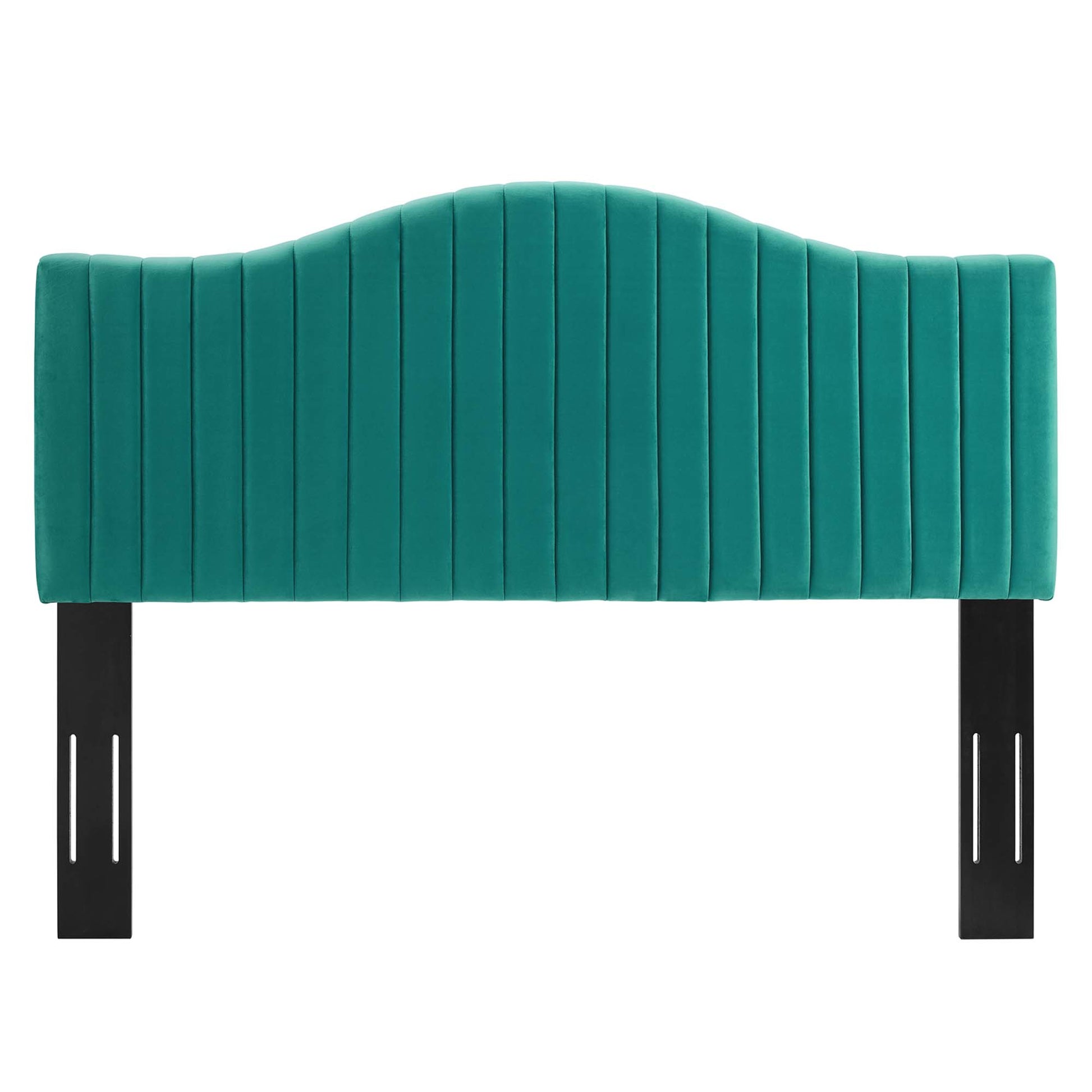 Juniper Channel Tufted Performance Velvet Full Platform Bed