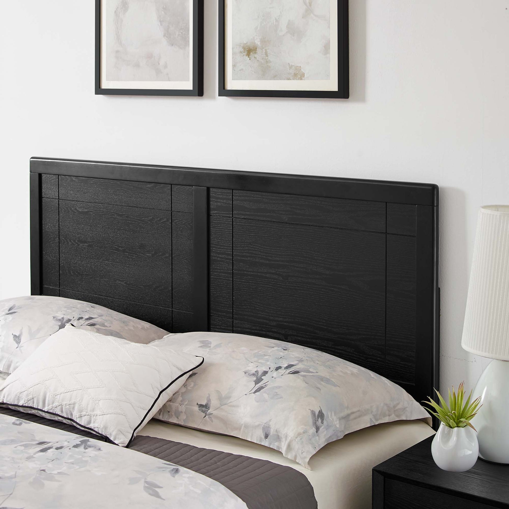 Marlee Wood King Platform Bed With Splayed Legs