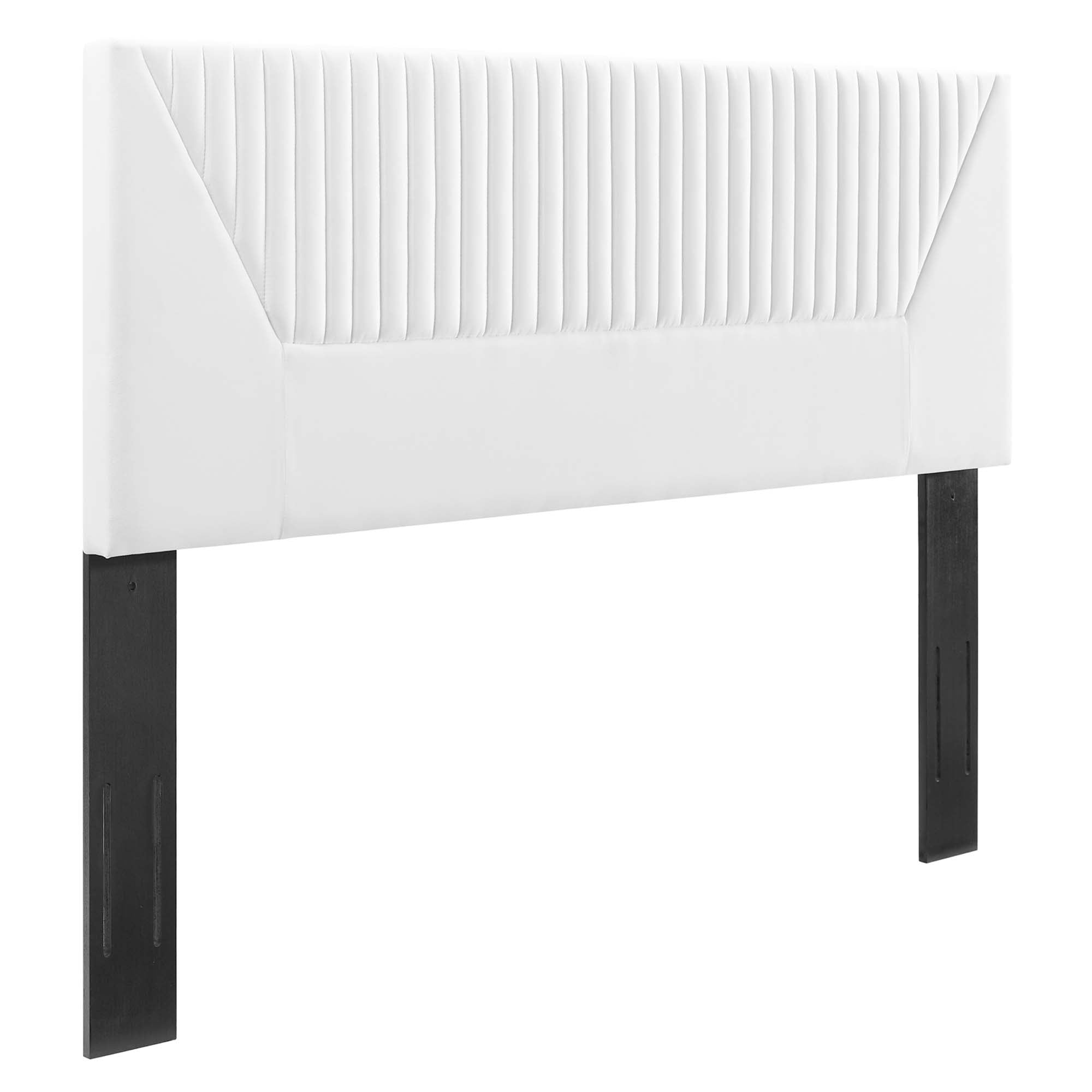 Patience Channel Tufted Performance Velvet Headboard