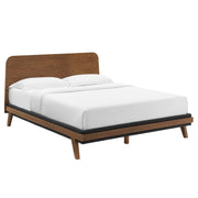 Dylan Platform Bed - Walnut