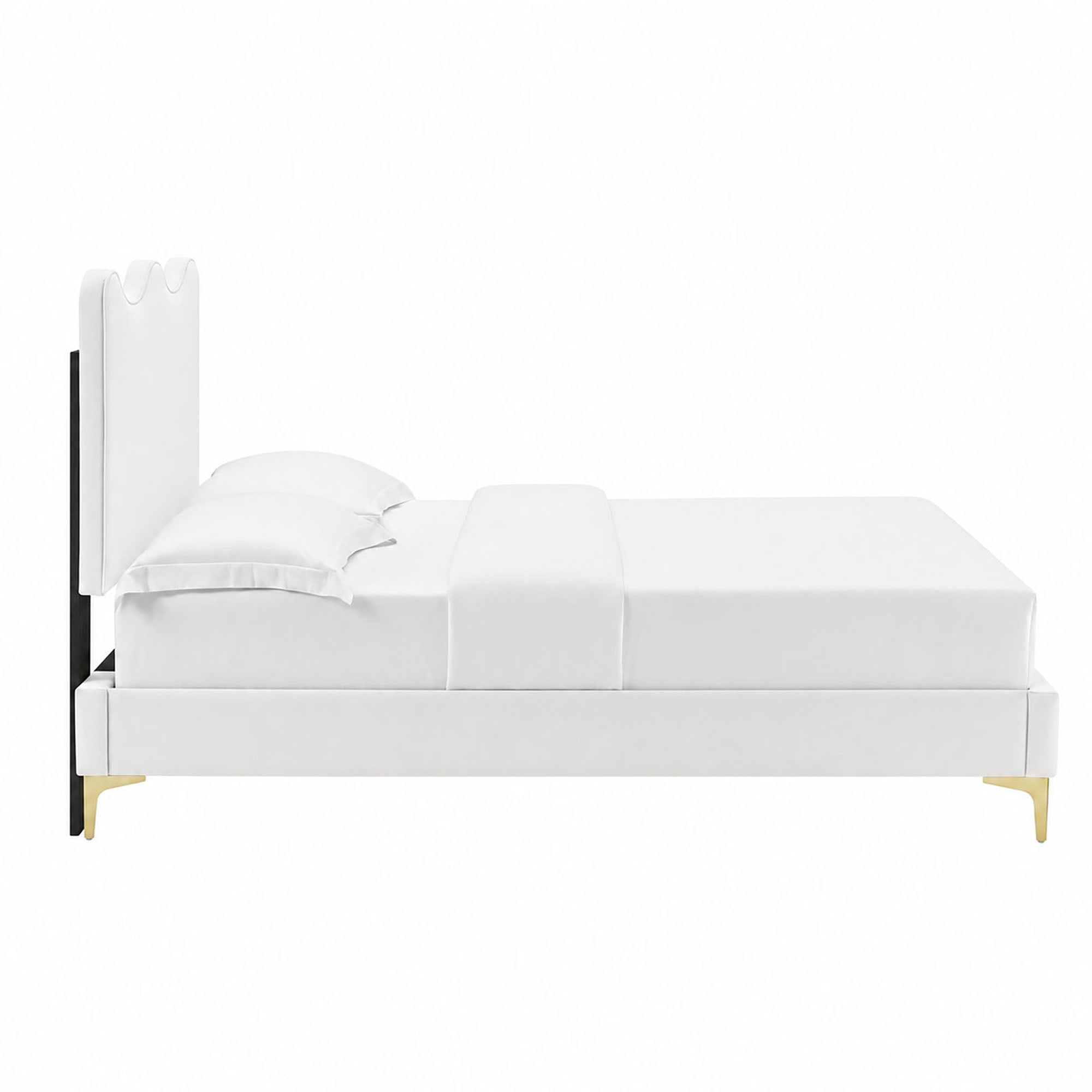 Current Performance Velvet Twin Platform Bed