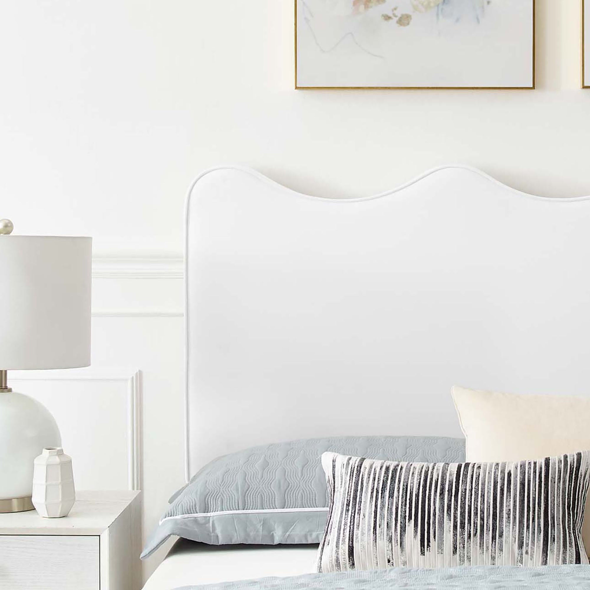 Current Performance Velvet Twin Platform Bed