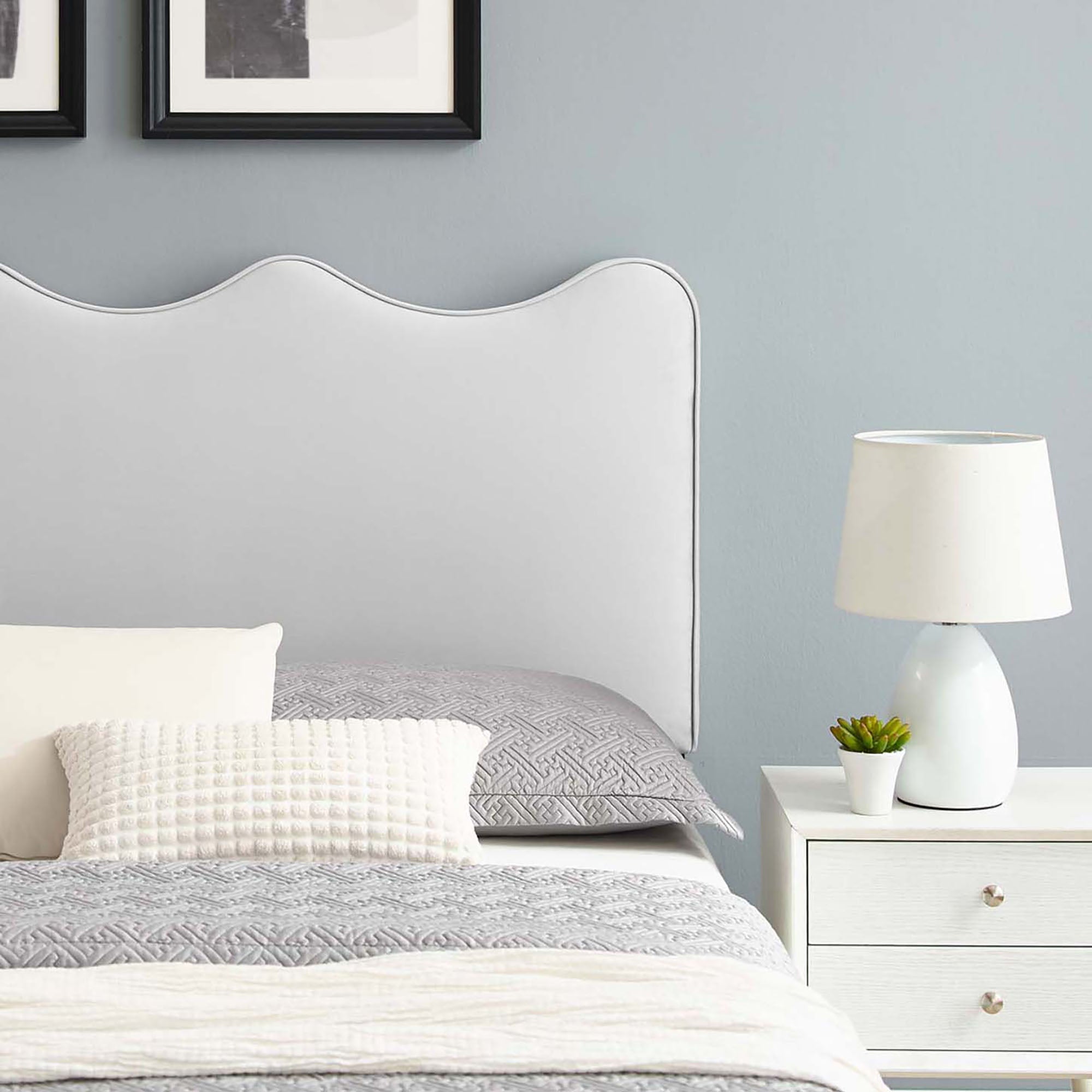 Current Performance Velvet Twin Platform Bed