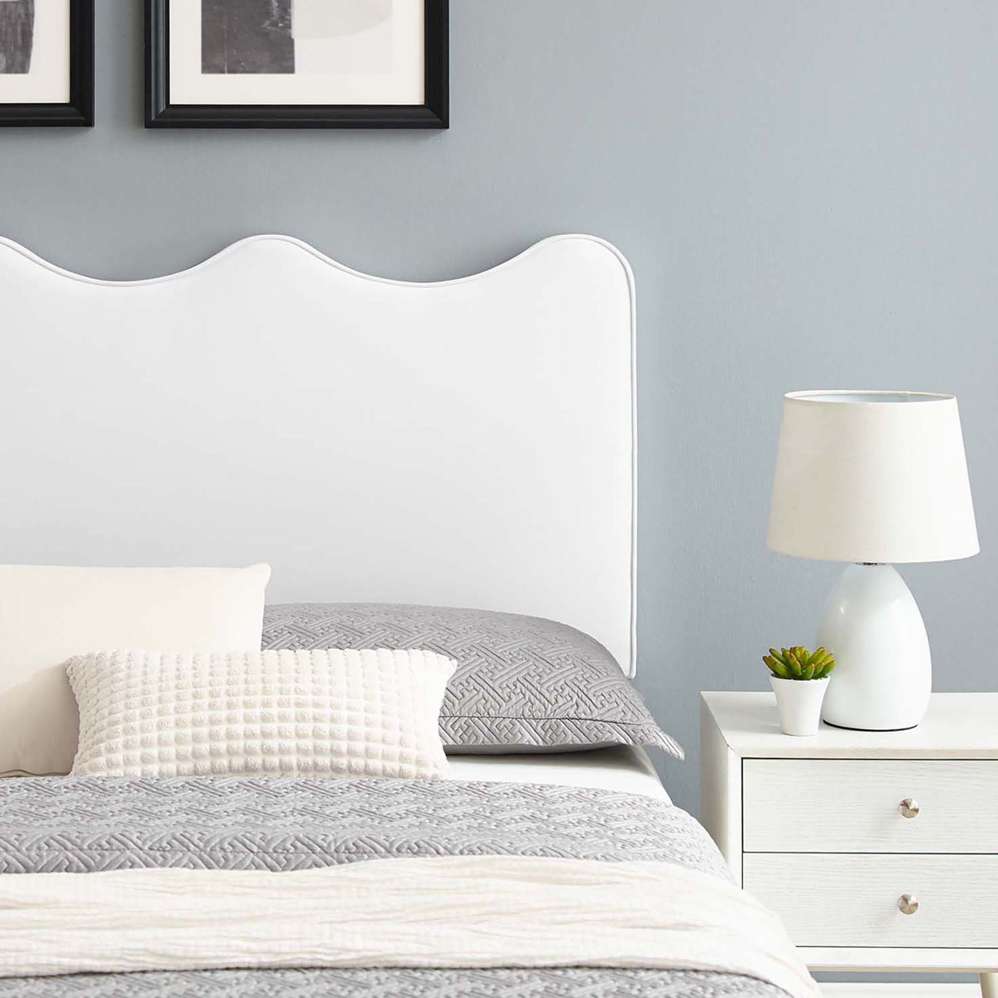 Current Performance Velvet Twin Platform Bed