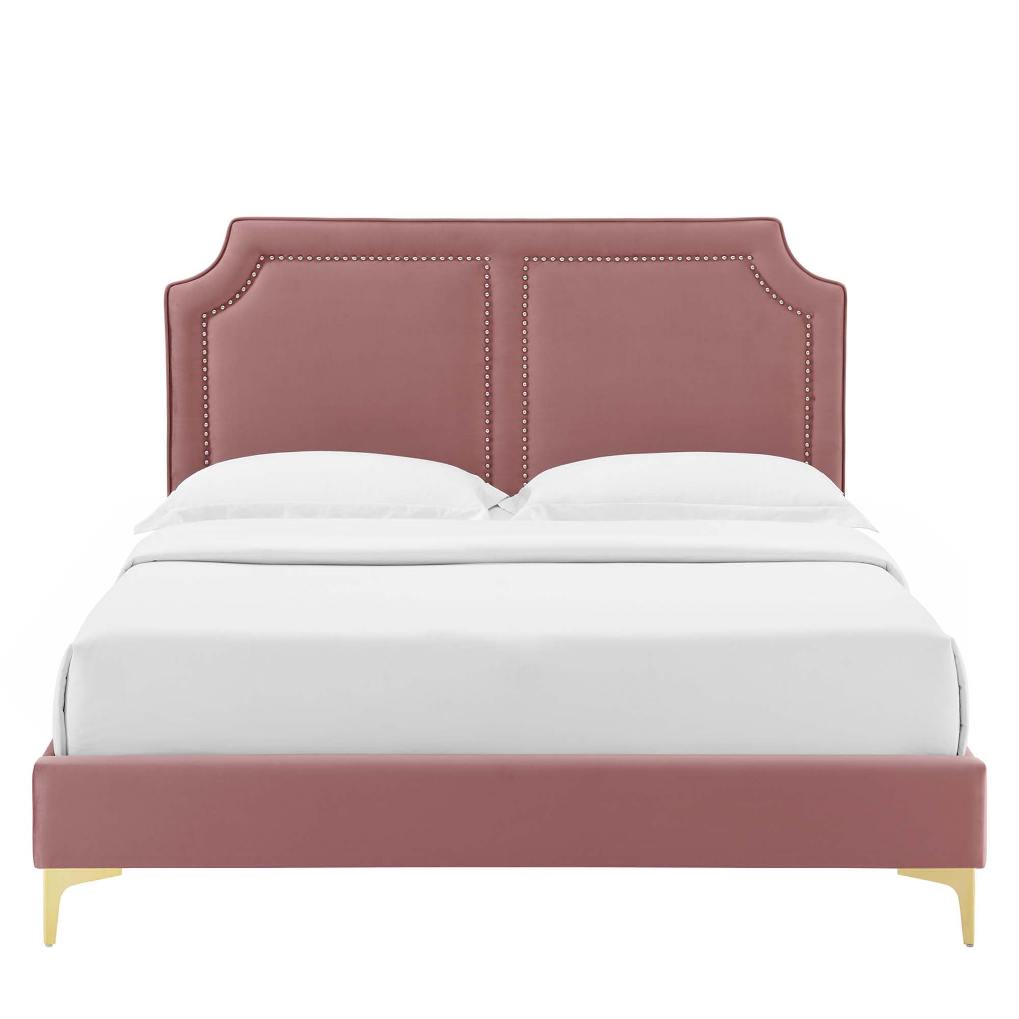 Novi Performance Velvet King Bed