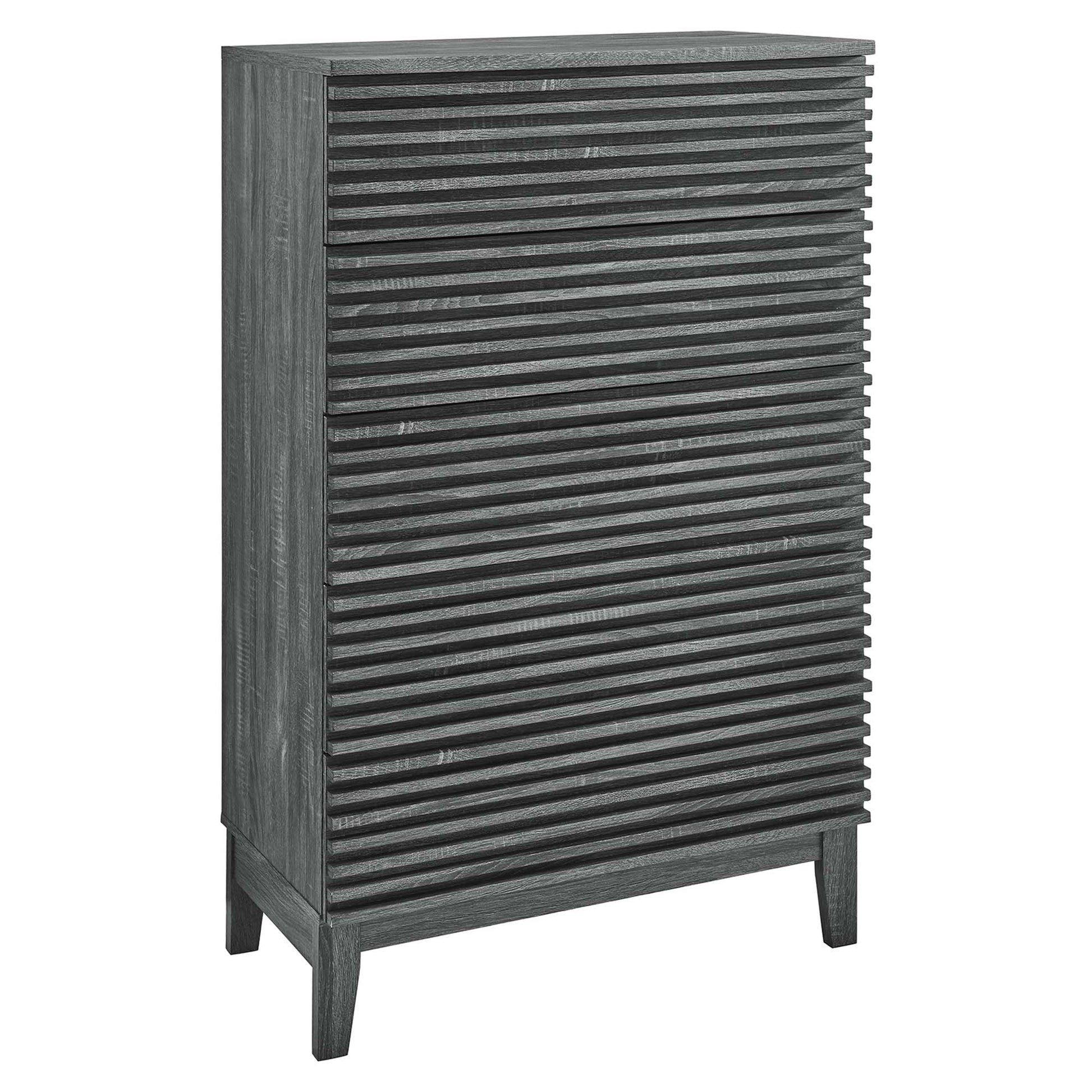 Render 5-Drawer Dresser Chest - Charcoal