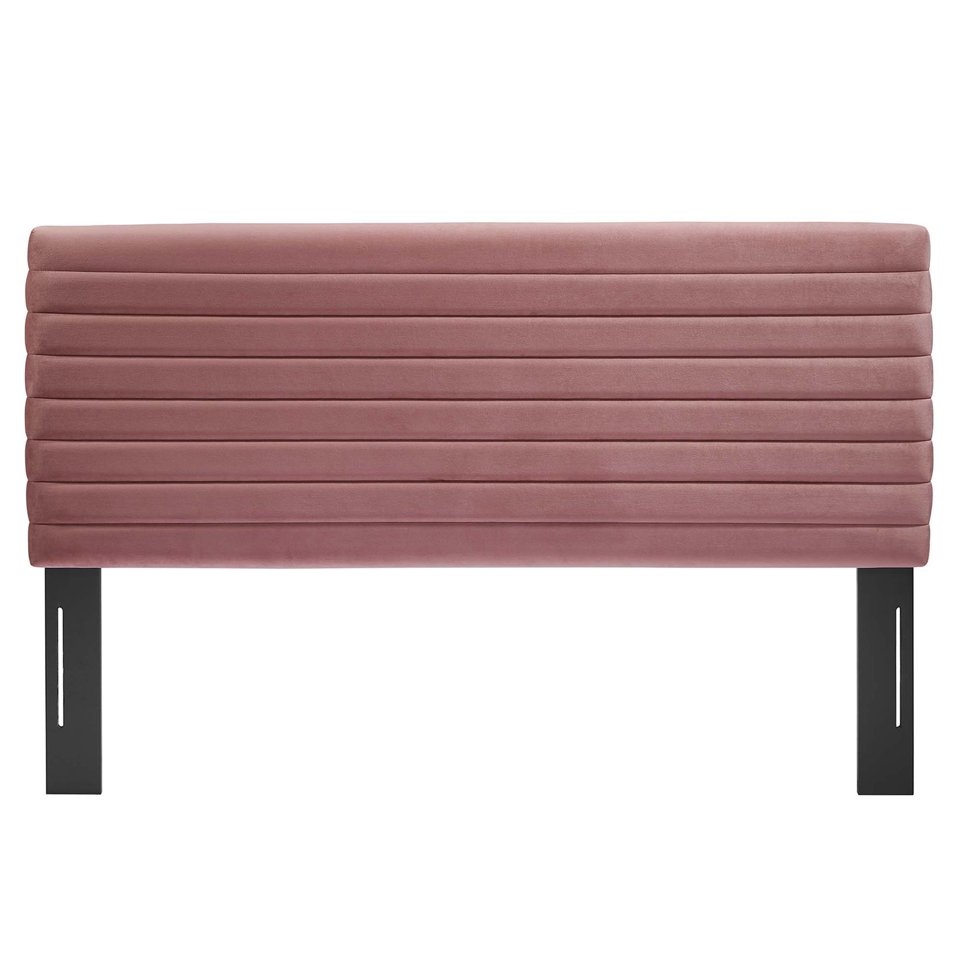 Tranquil Channel Tufted King/California King Headboard - Pink