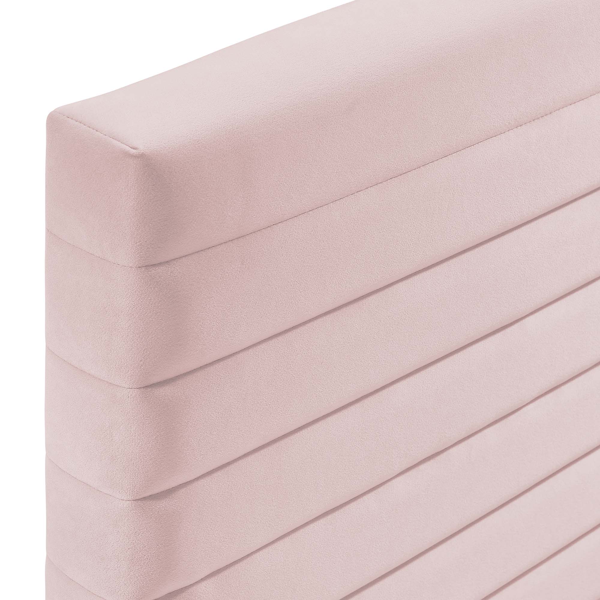 Tranquil Channel Tufted King/California King Headboard