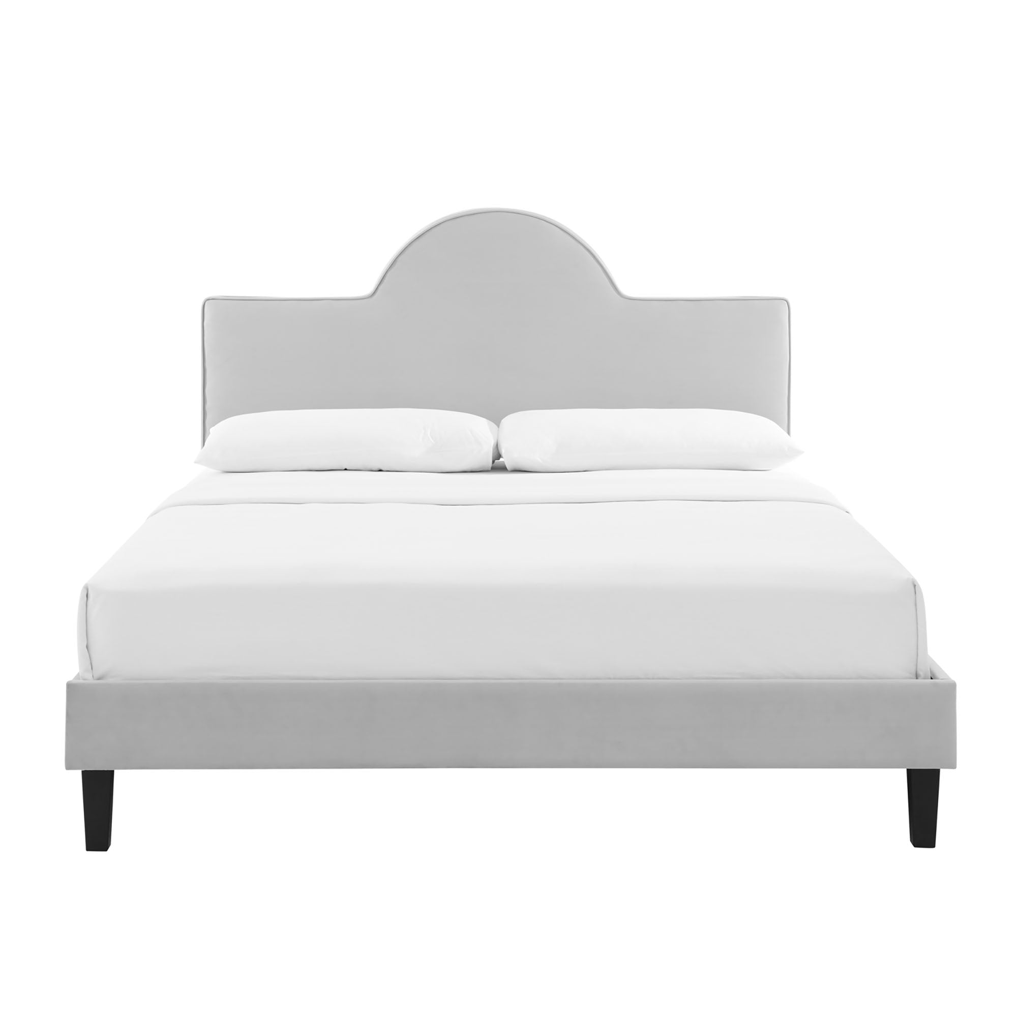 Soleil Performance Velvet King Bed