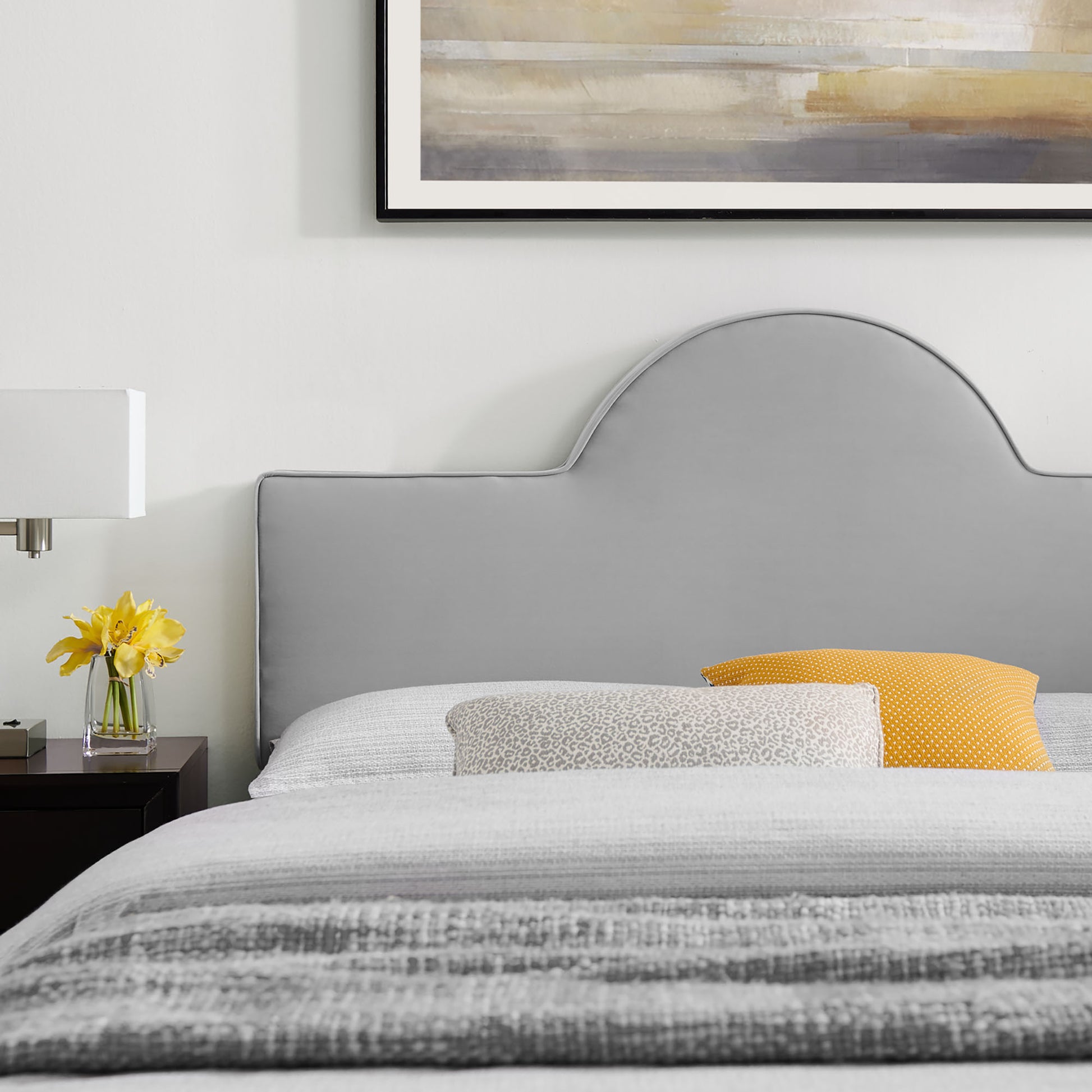Soleil Performance Velvet King Bed