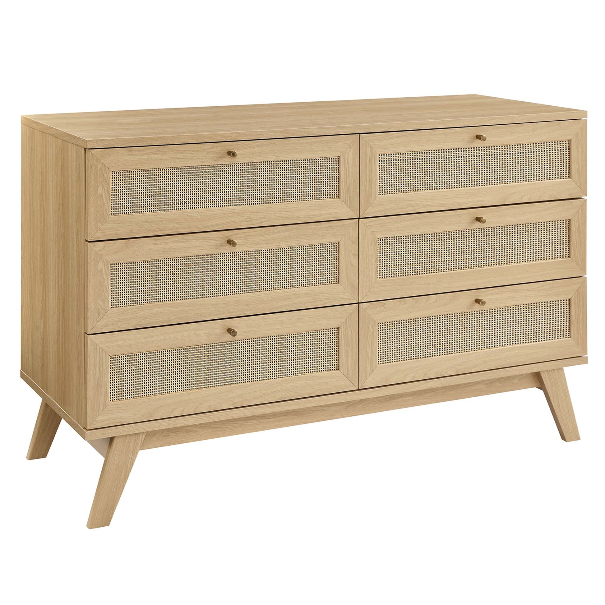 Soma 6-Drawer Dresser - Oak
