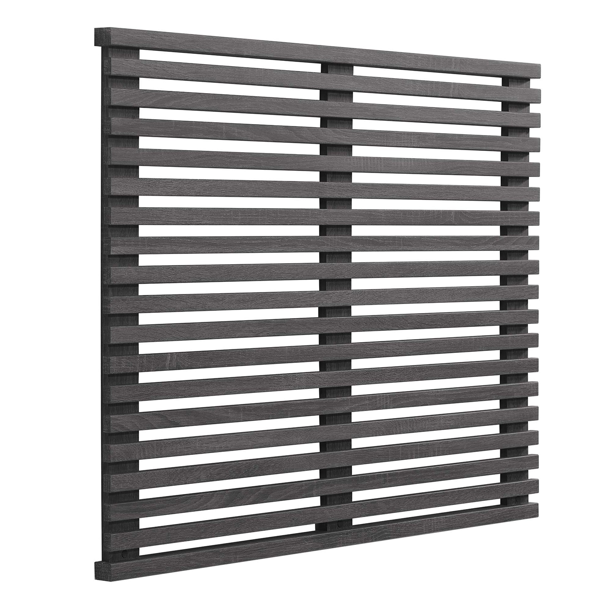 Render Wall Mount Headboard - Charcoal
