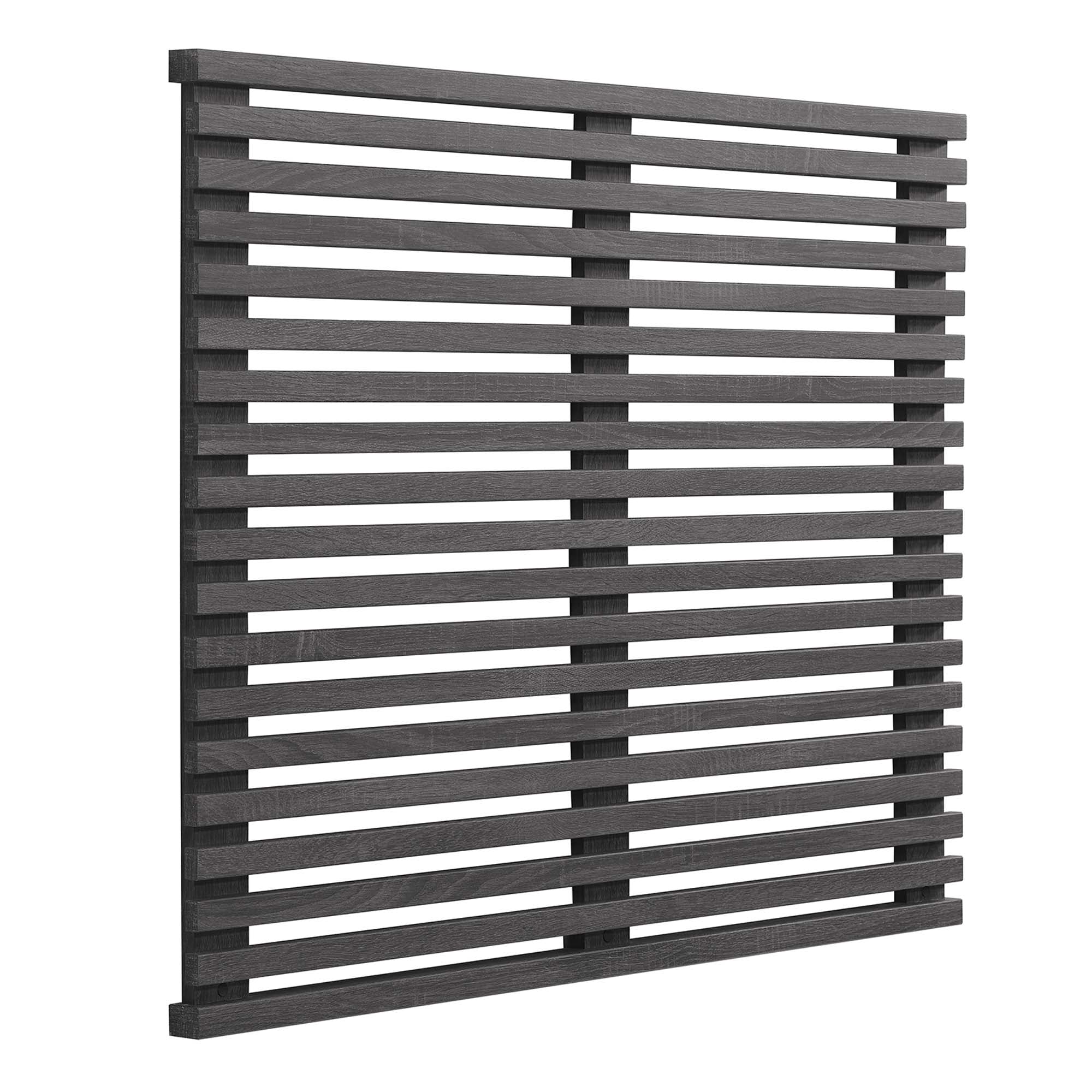 Render Wall Mount Headboard - Charcoal
