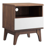 Envision Nightstand - Walnut White