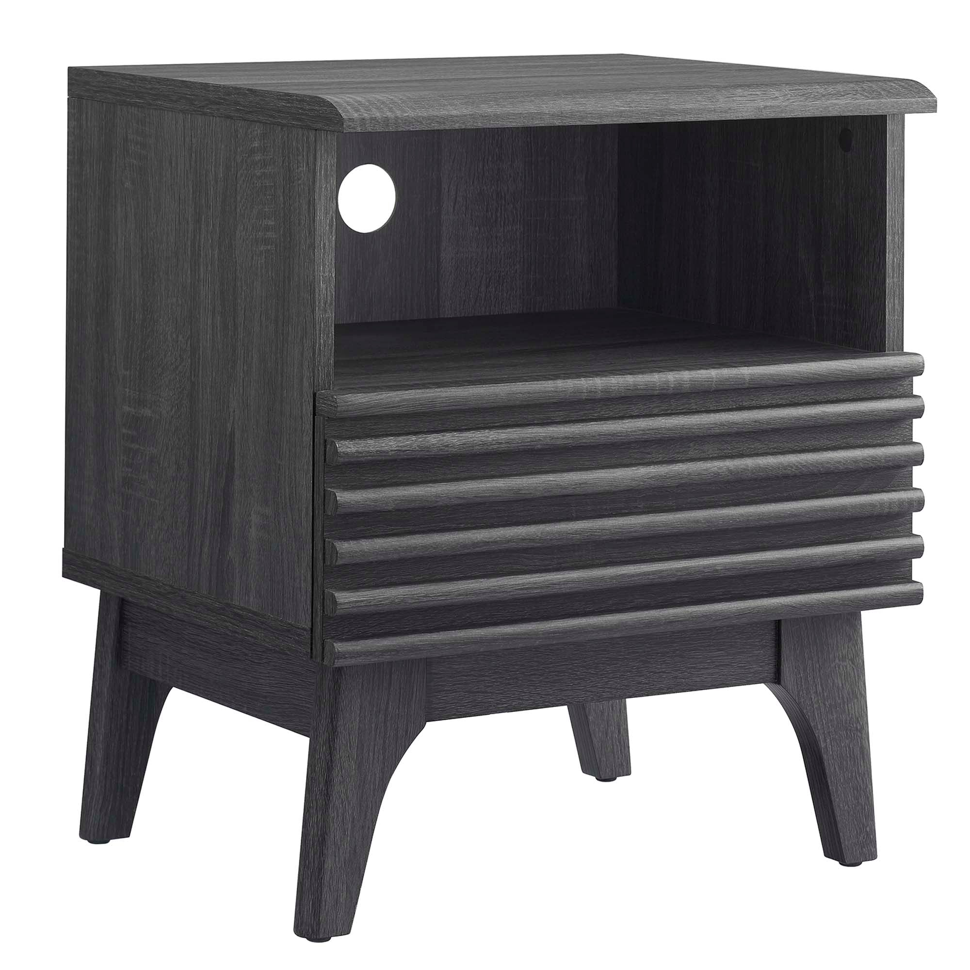 Render Nightstand - Charcoal