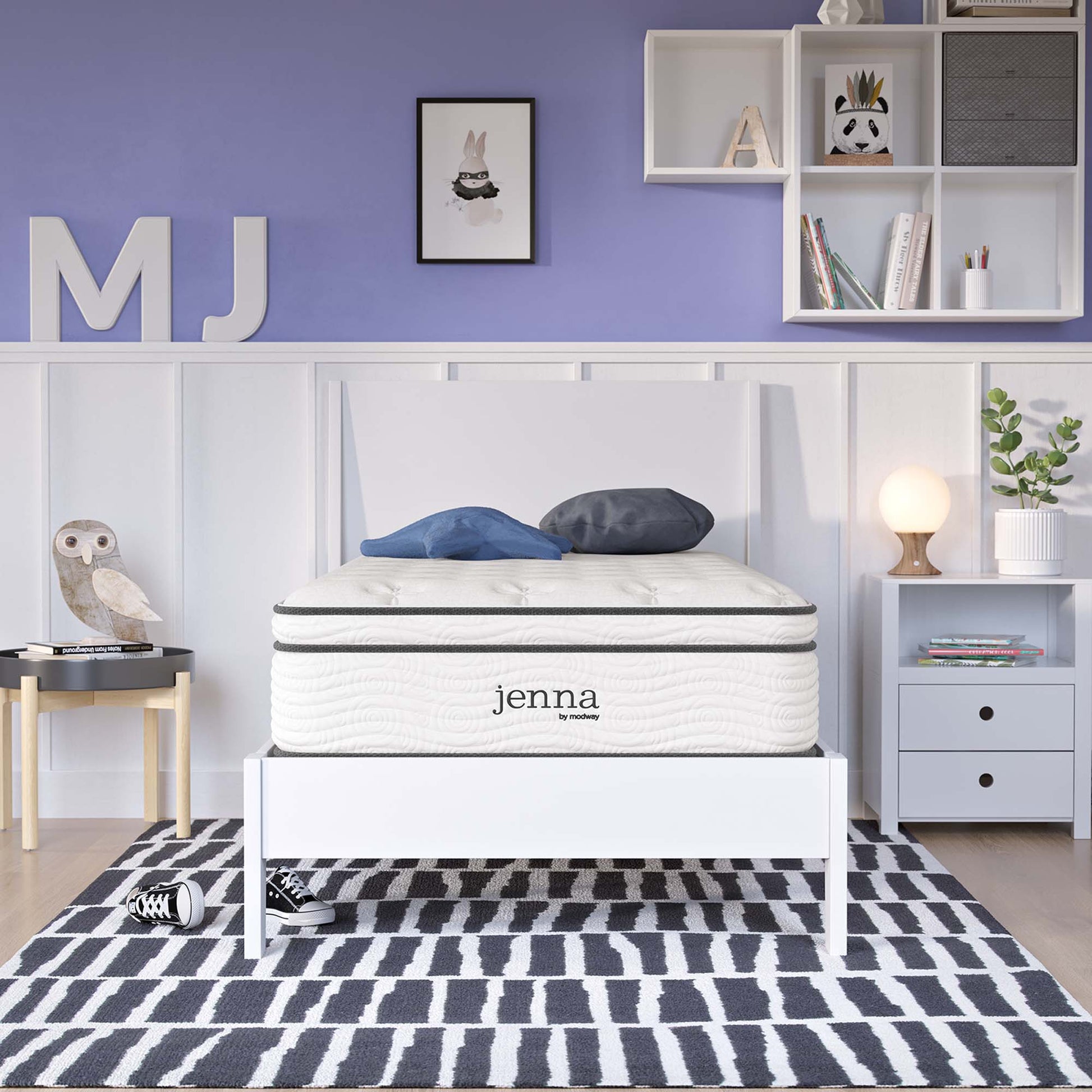 Jenna 12" Innerspring and Foam Twin Mattress