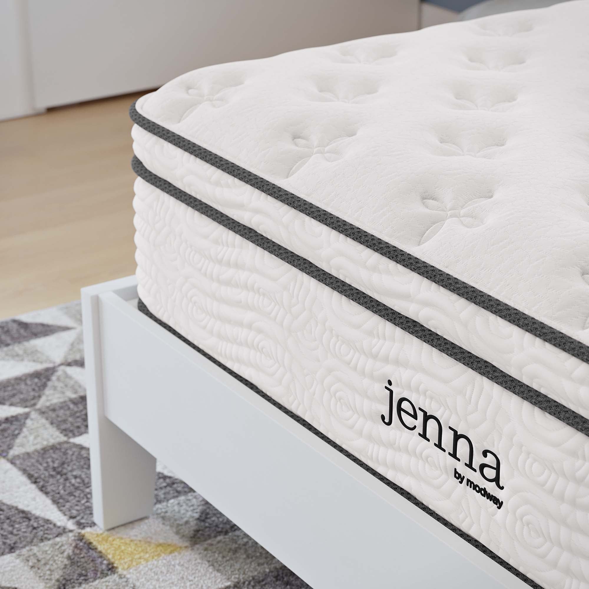 Jenna 12" Innerspring and Foam Full Mattress