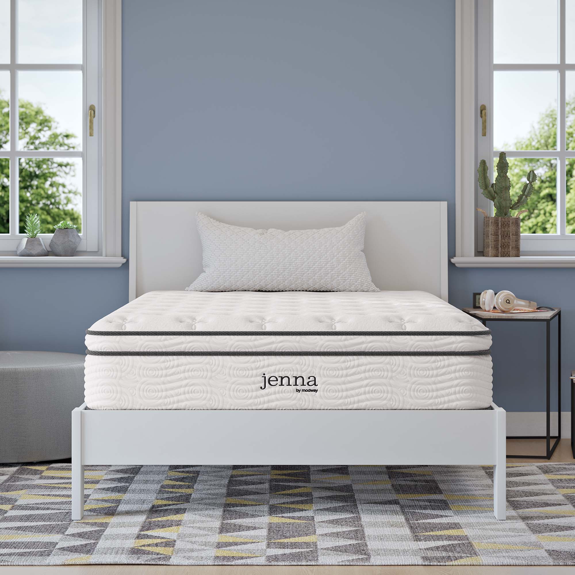 Jenna 12" Innerspring and Foam Full Mattress