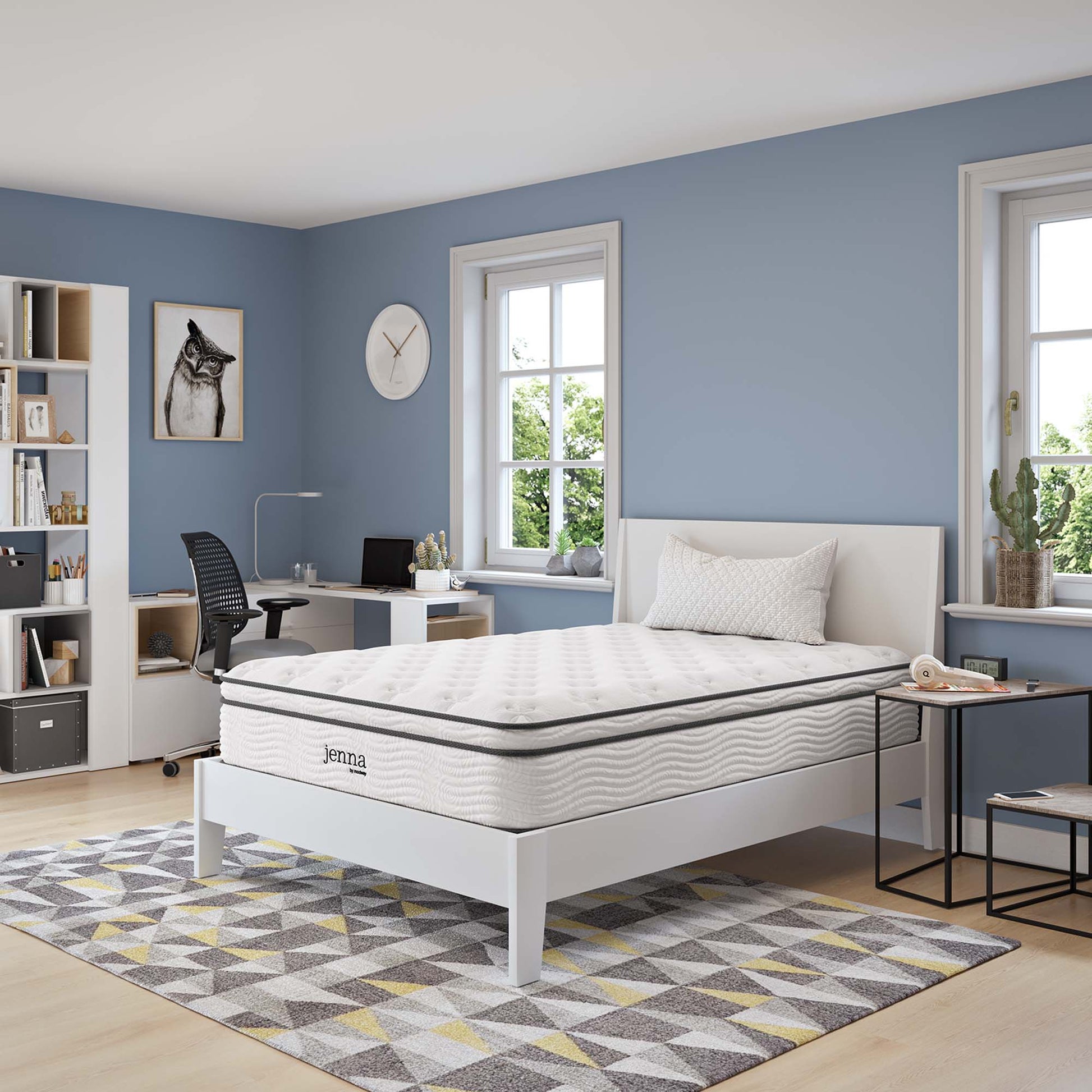 Jenna 12" Innerspring and Foam Full Mattress