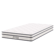 Jenna 6" Innerspring and Foam Narrow Twin Mattress - White