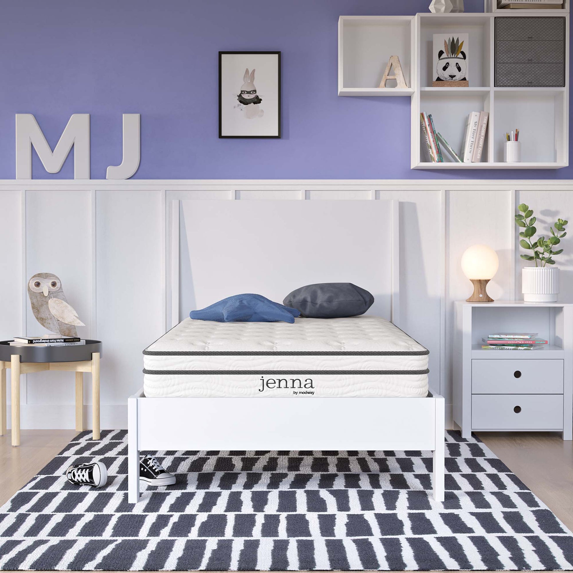 Jenna 6" Innerspring and Foam Narrow Twin Mattress