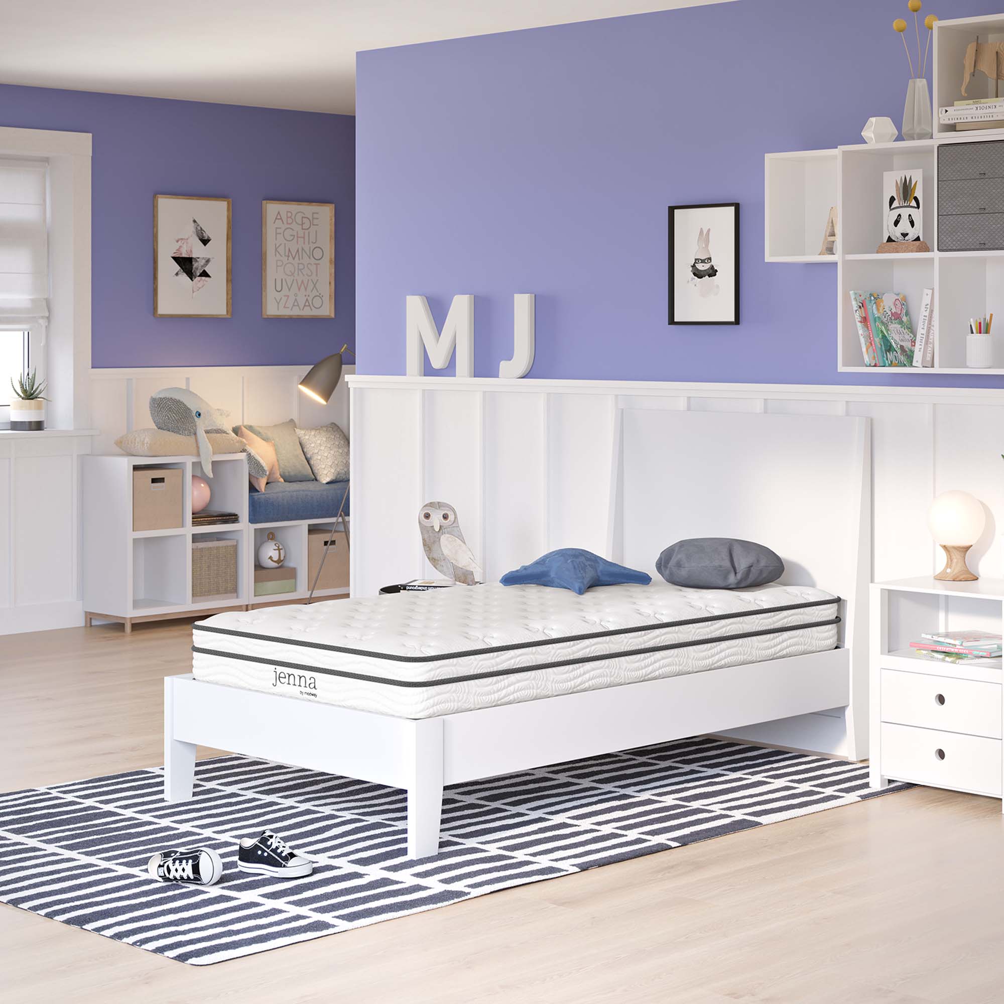 Jenna 6" Innerspring and Foam Narrow Twin Mattress