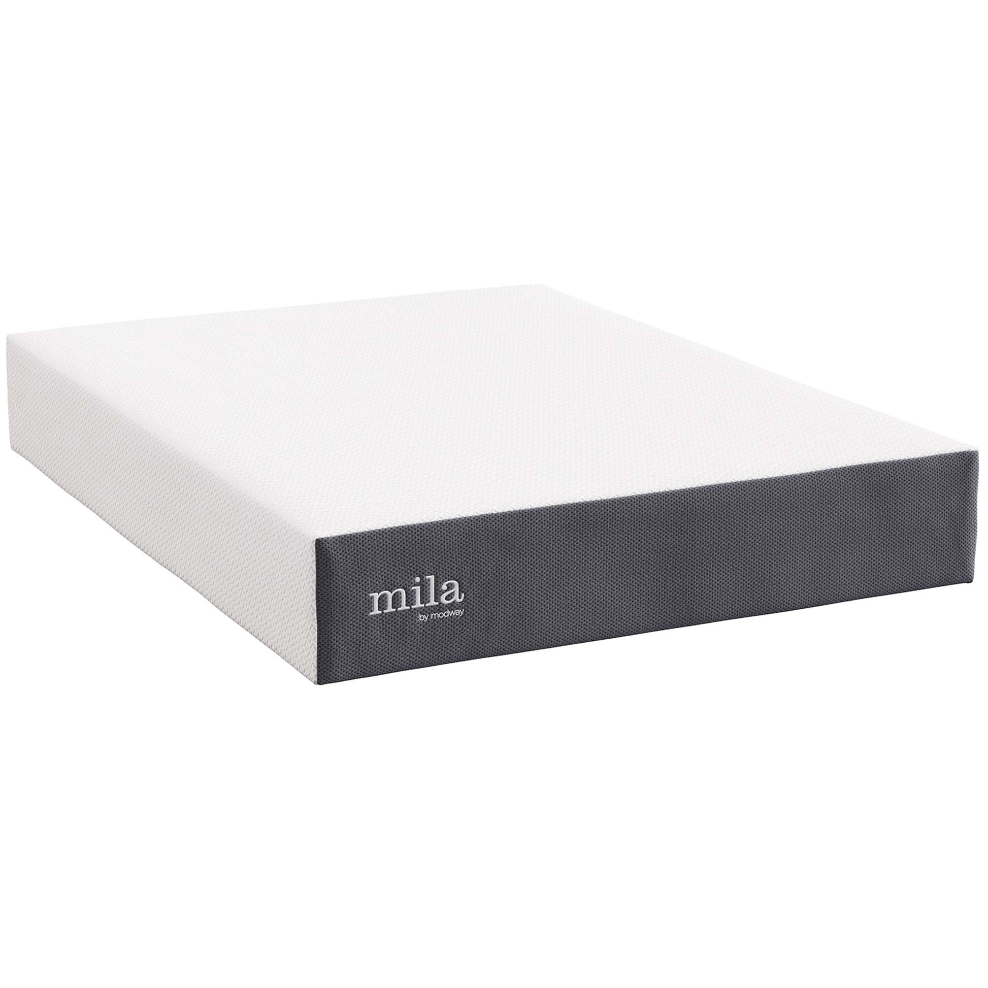 Mila 12" King Mattress - White