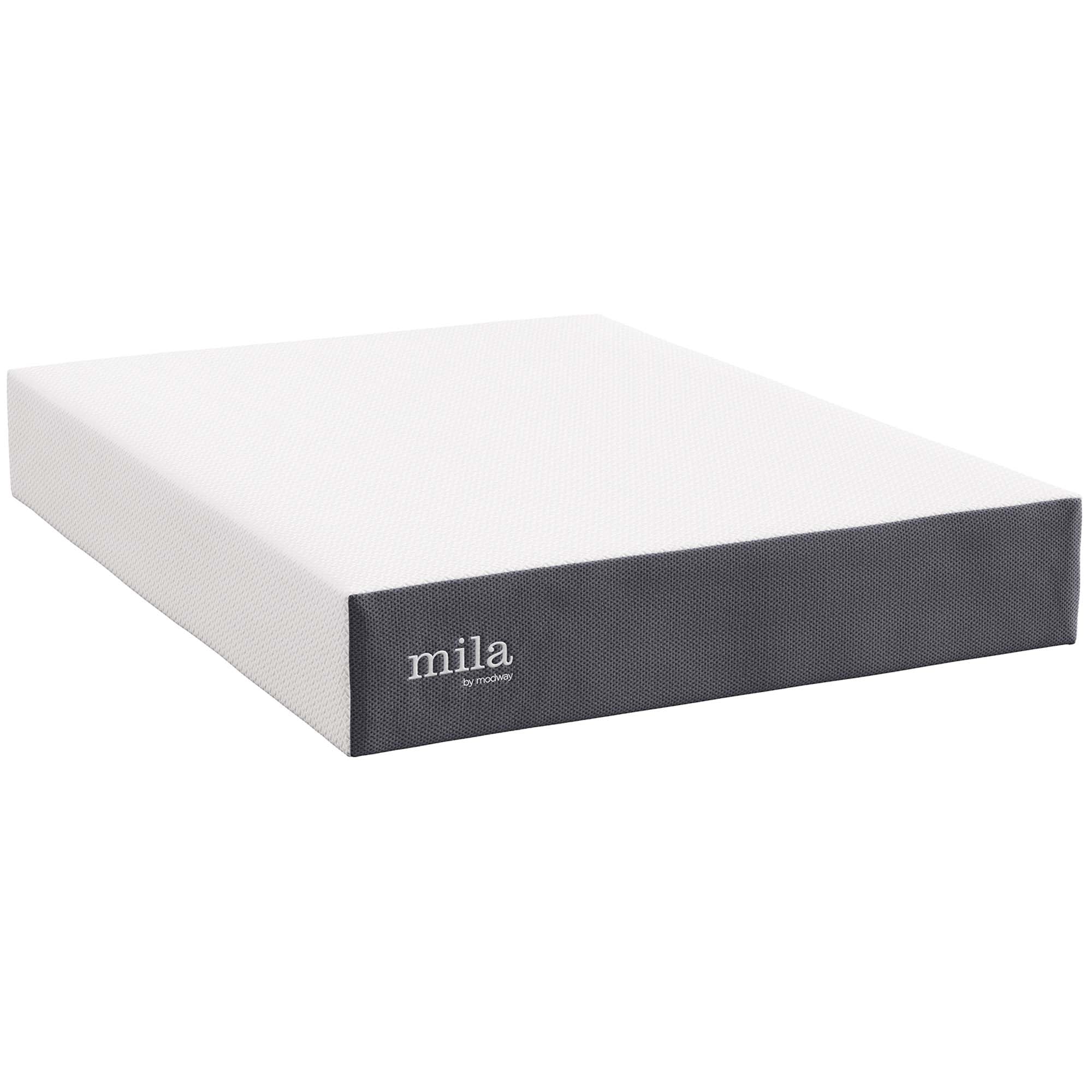Mila 12" King Mattress - White