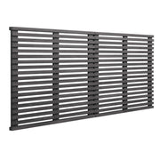 Render Wall Mount King Headboard - Charcoal