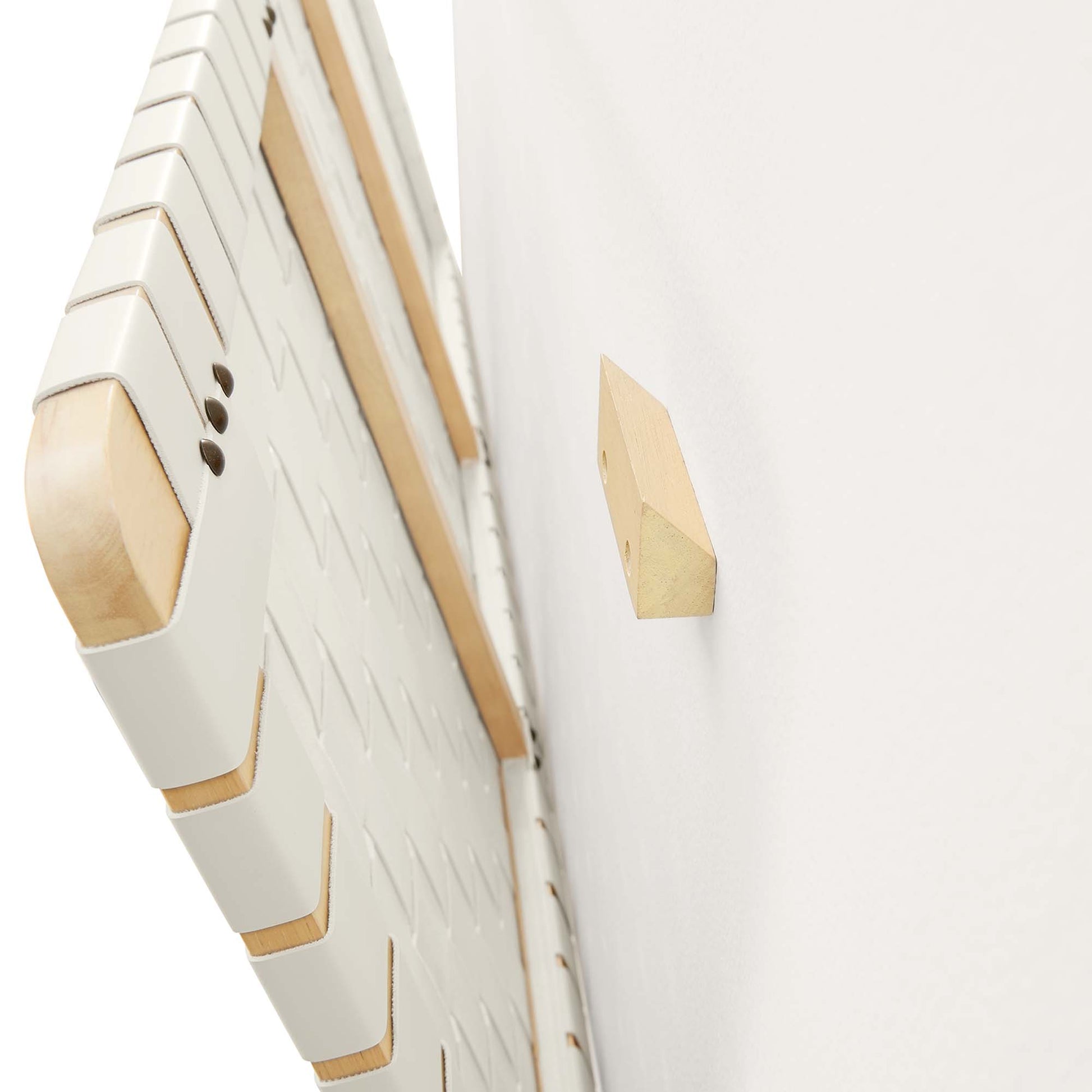 Sparta Weave Wall-Mount Vegan Leather Headboard