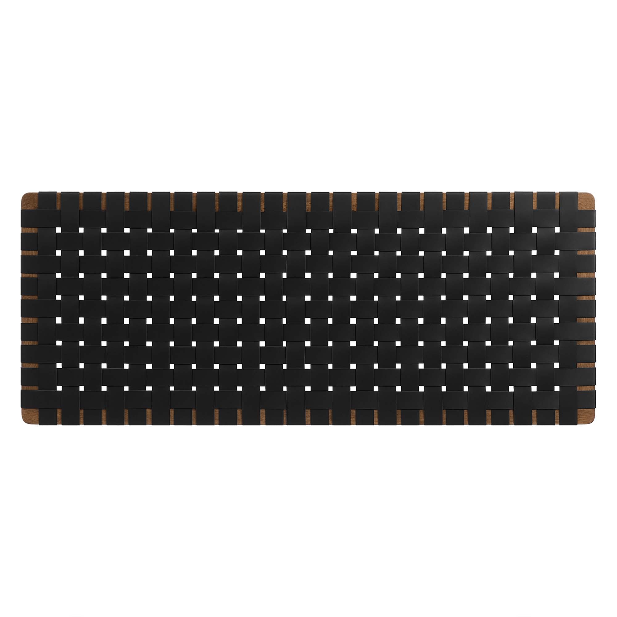 Sparta Weave Vegan Leather Full Headboard