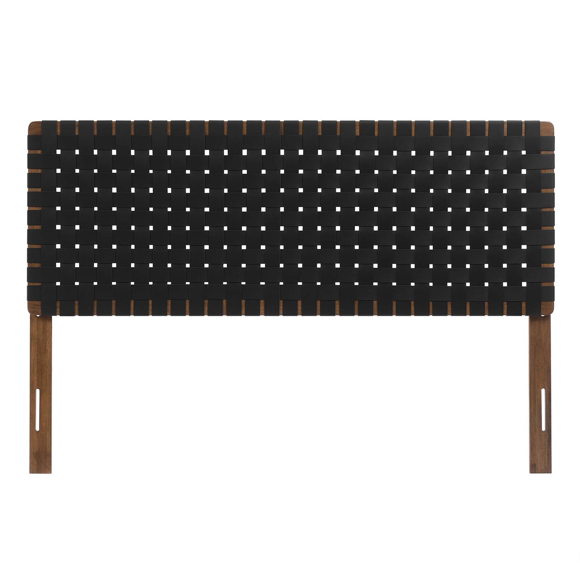 Sparta Weave Vegan Leather Queen Headboard