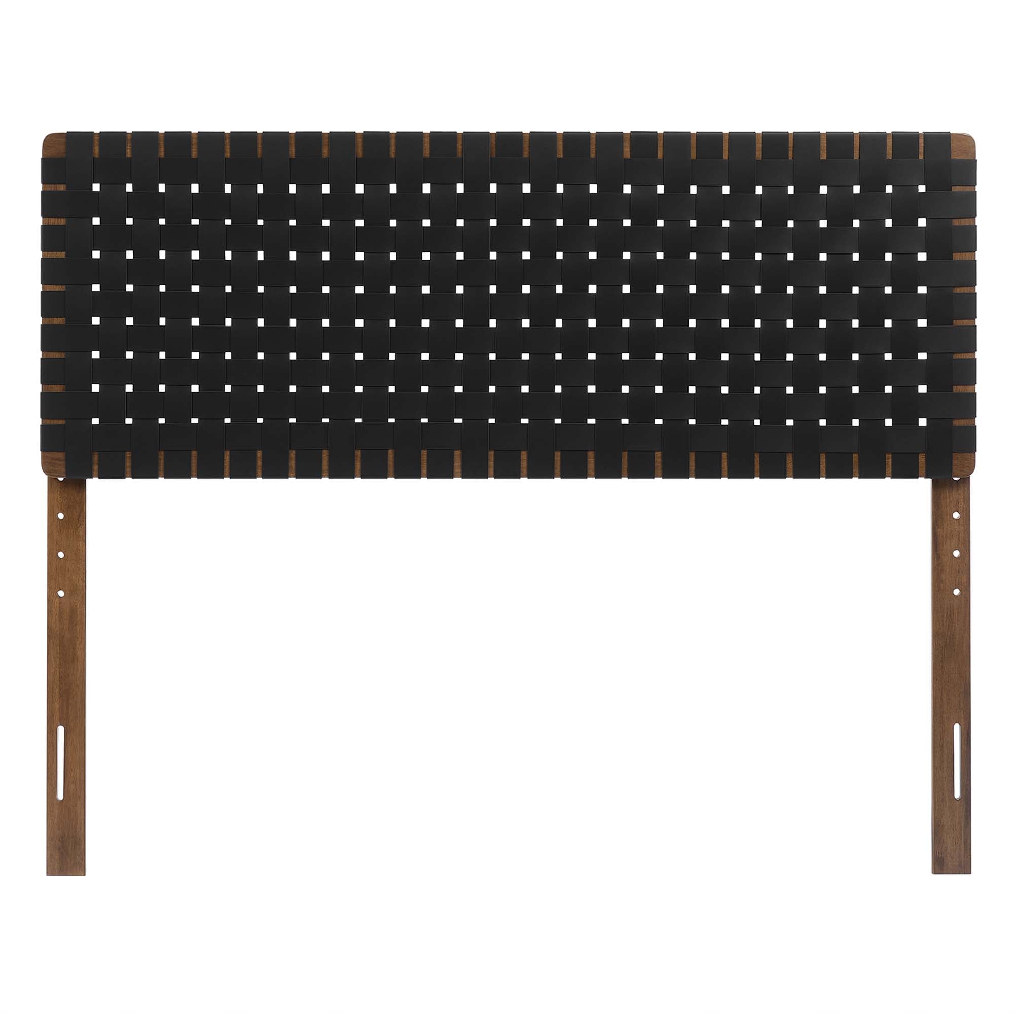 Sparta Weave Vegan Leather Queen Headboard