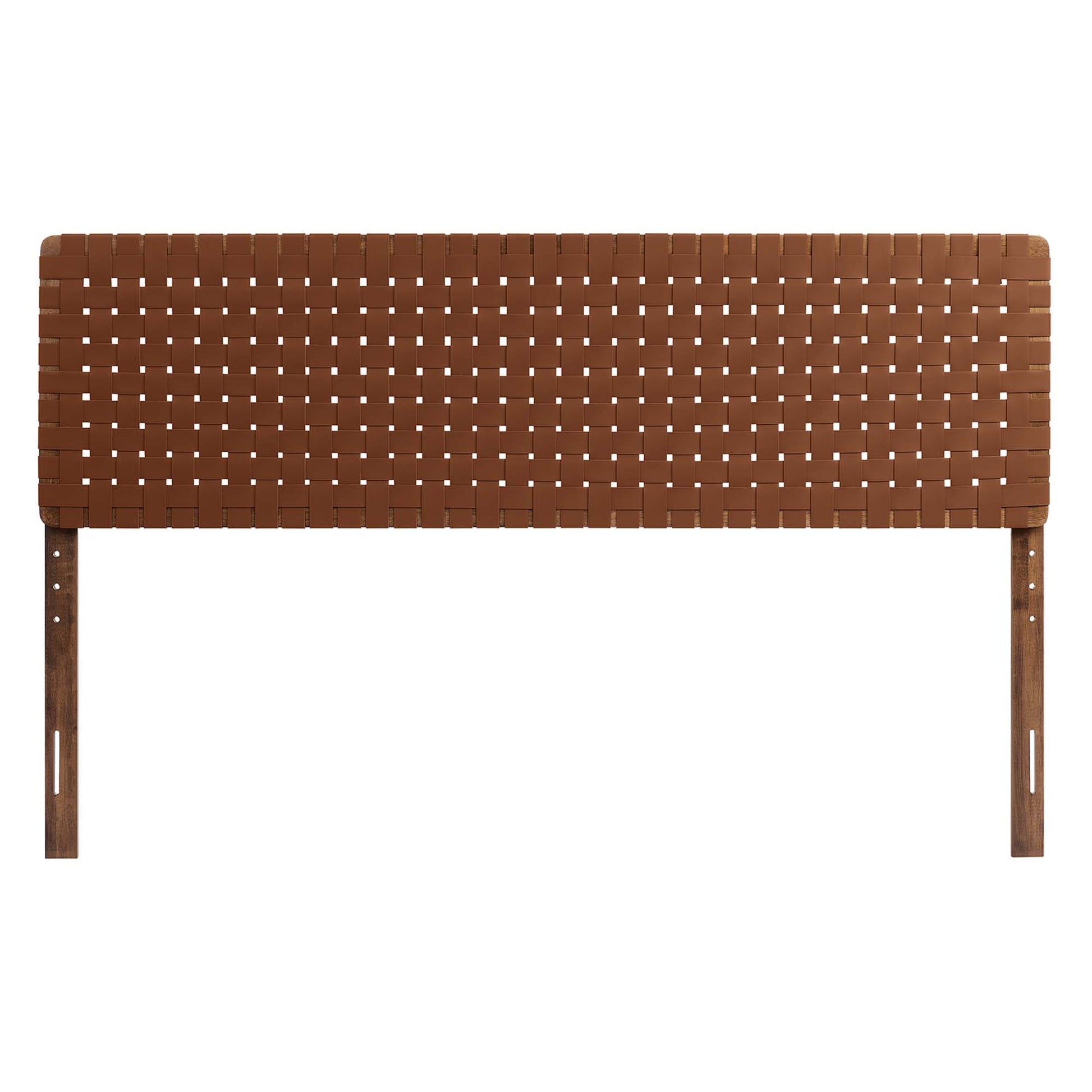 Sparta Weave Vegan Leather King Headboard