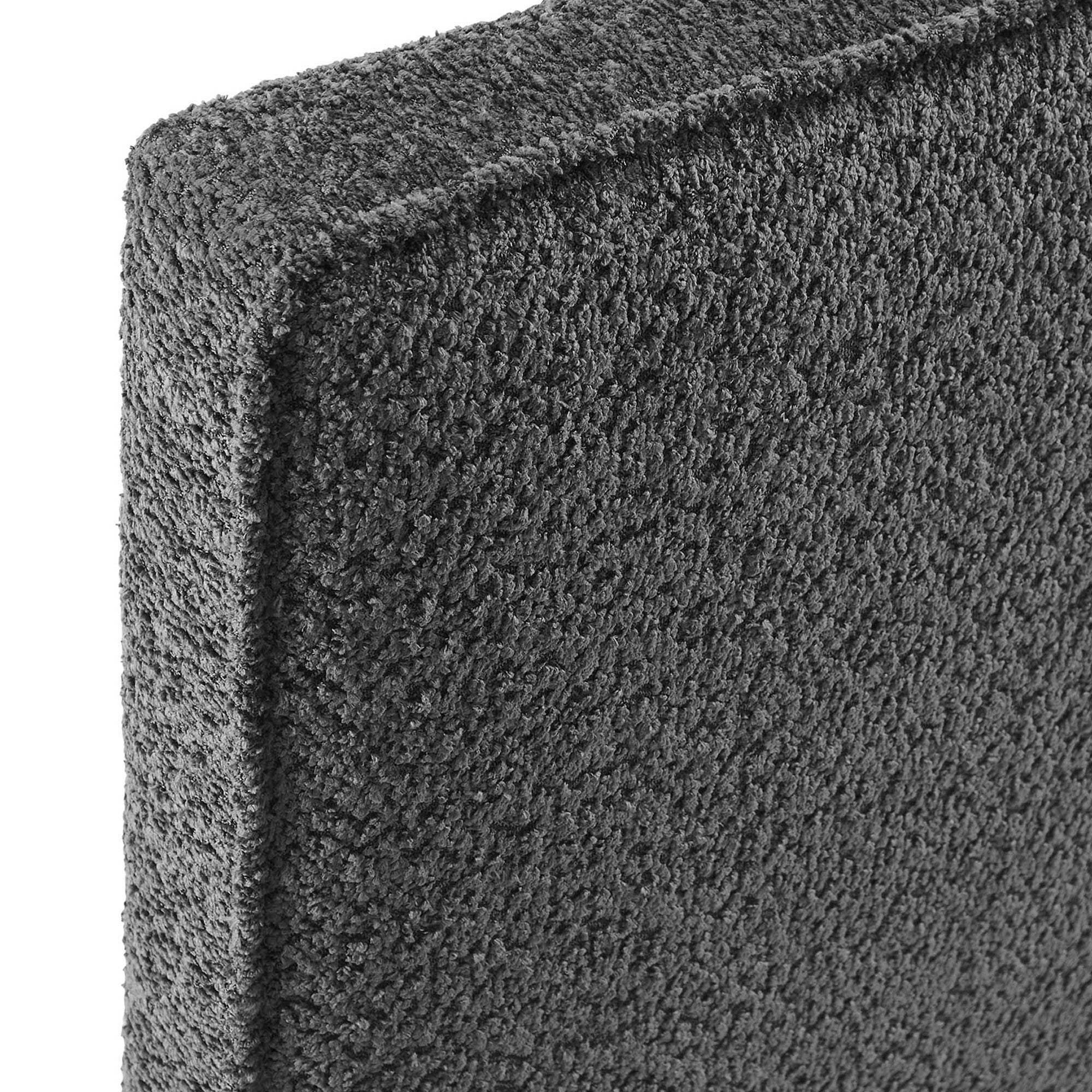 Lindee Boucle Fabric Queen Headboard
