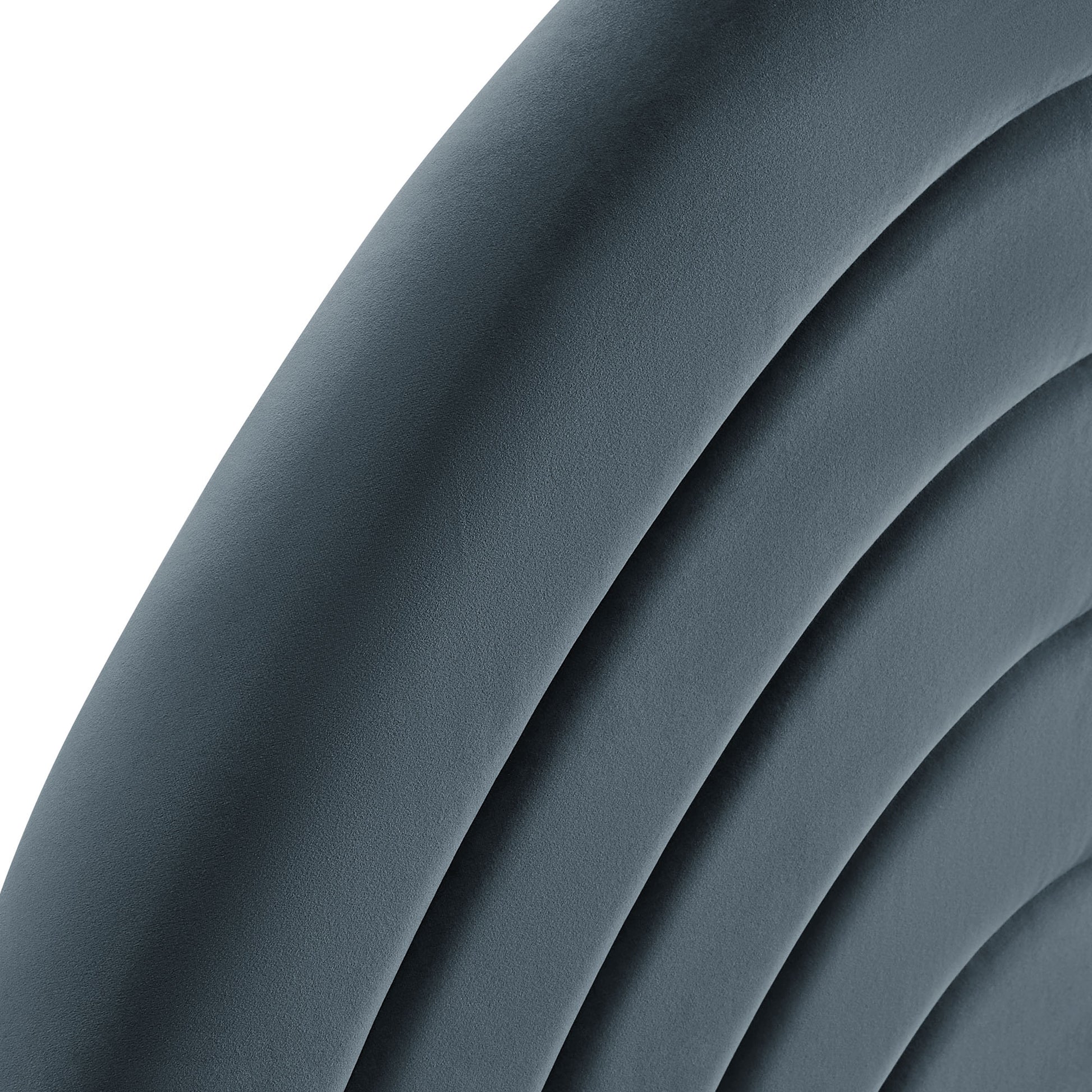 Solana Arched Performance Velvet Full Headboard