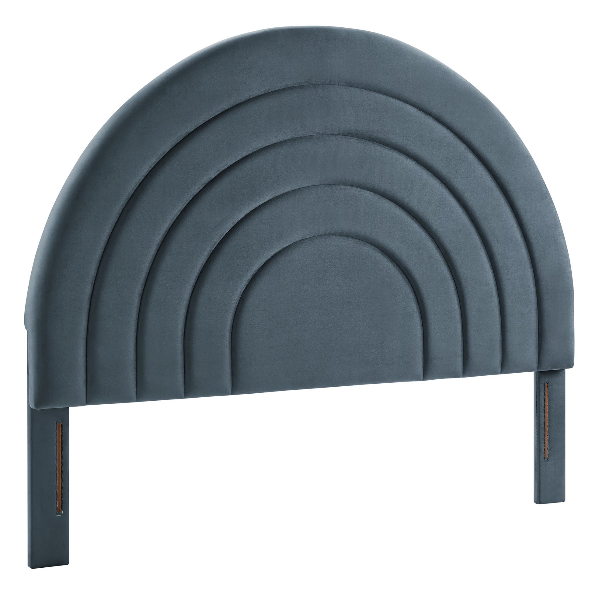 Solana Arched Performance Velvet King Headboard