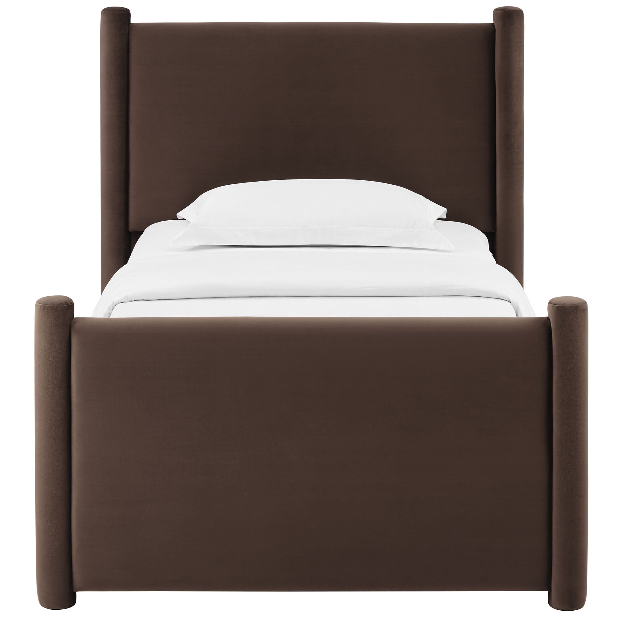 Rael Performance Velvet Platform Bed