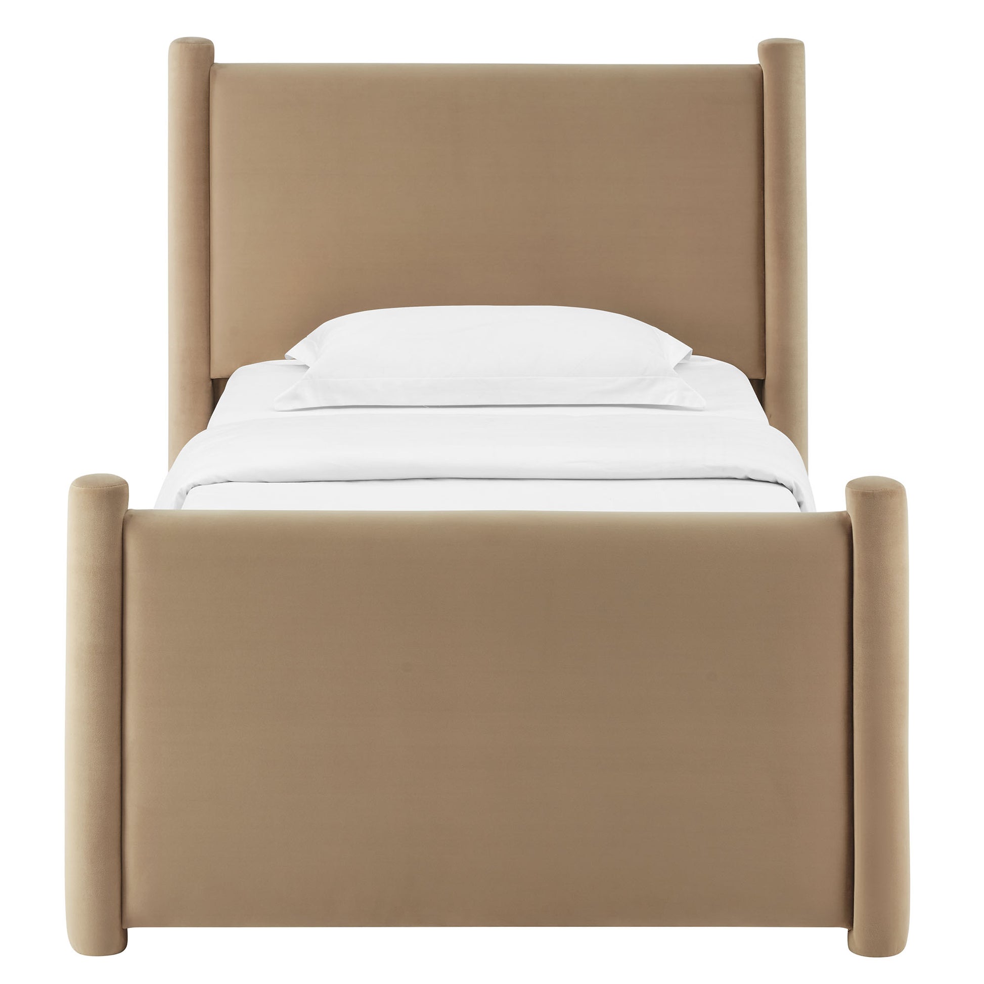 Rael Performance Velvet Platform Bed