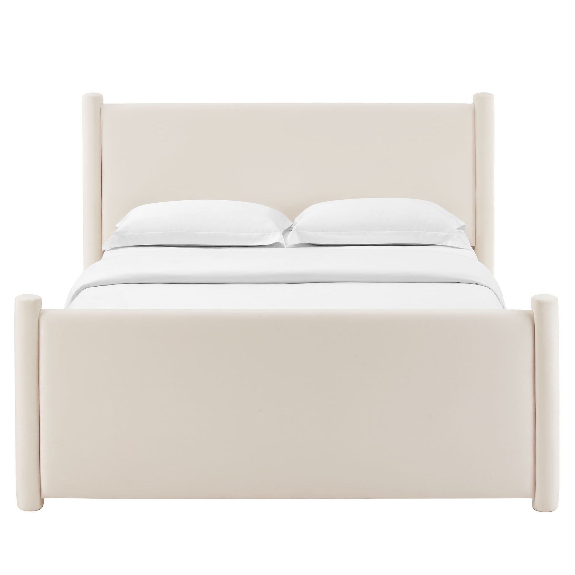 Rael Performance Velvet Platform Bed