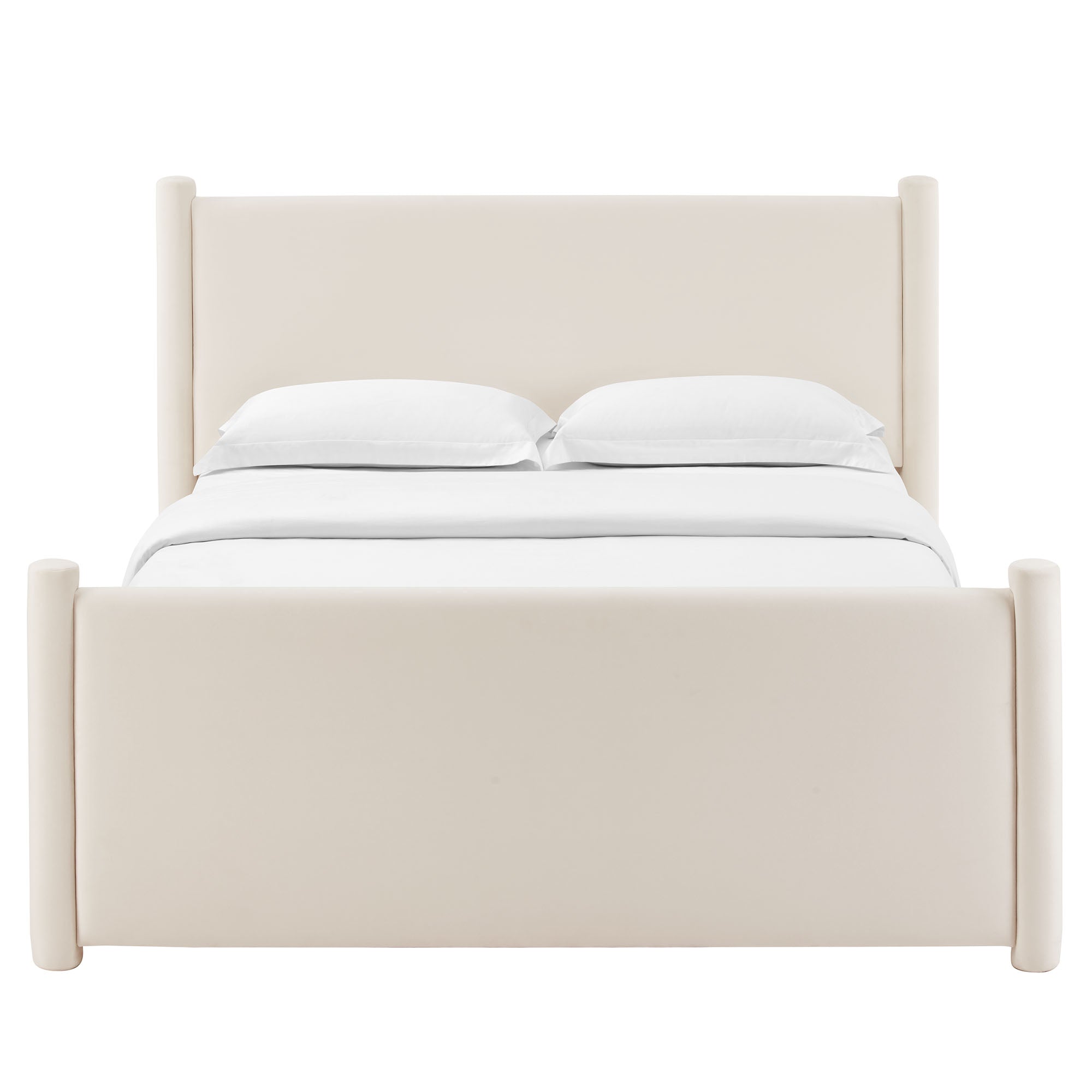Rael Performance Velvet King Platform Bed