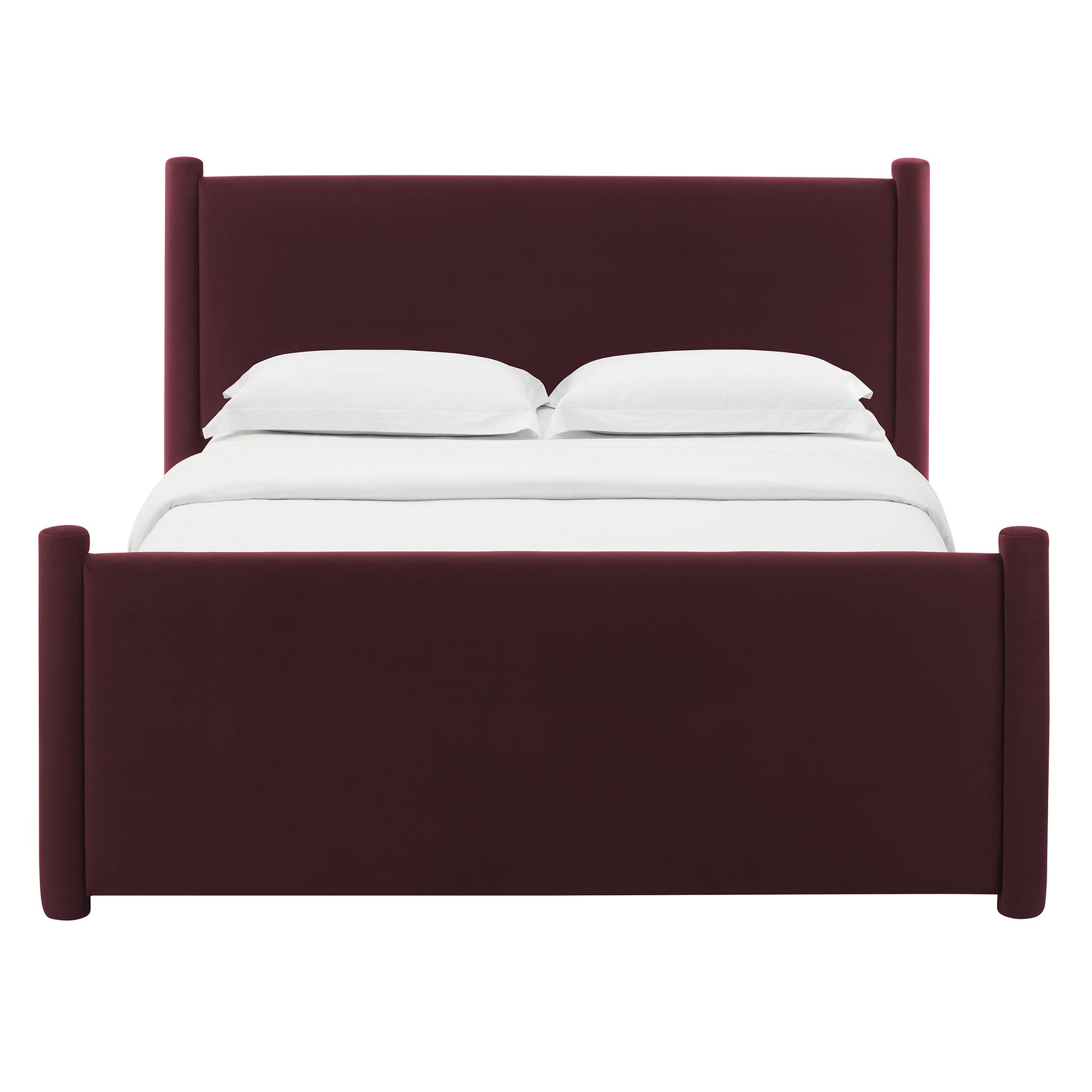 Rael Performance Velvet King Platform Bed