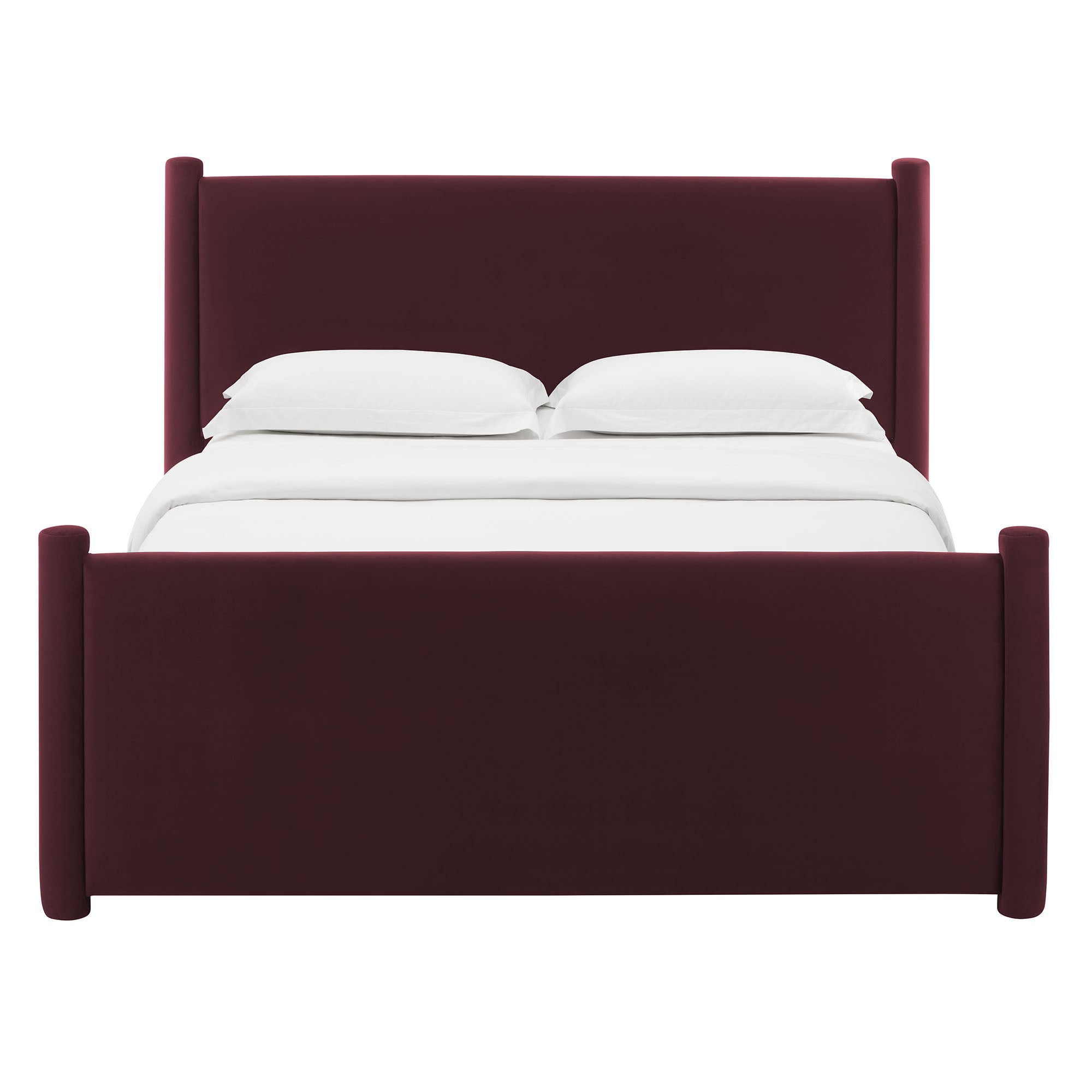 Rael Performance Velvet King Platform Bed