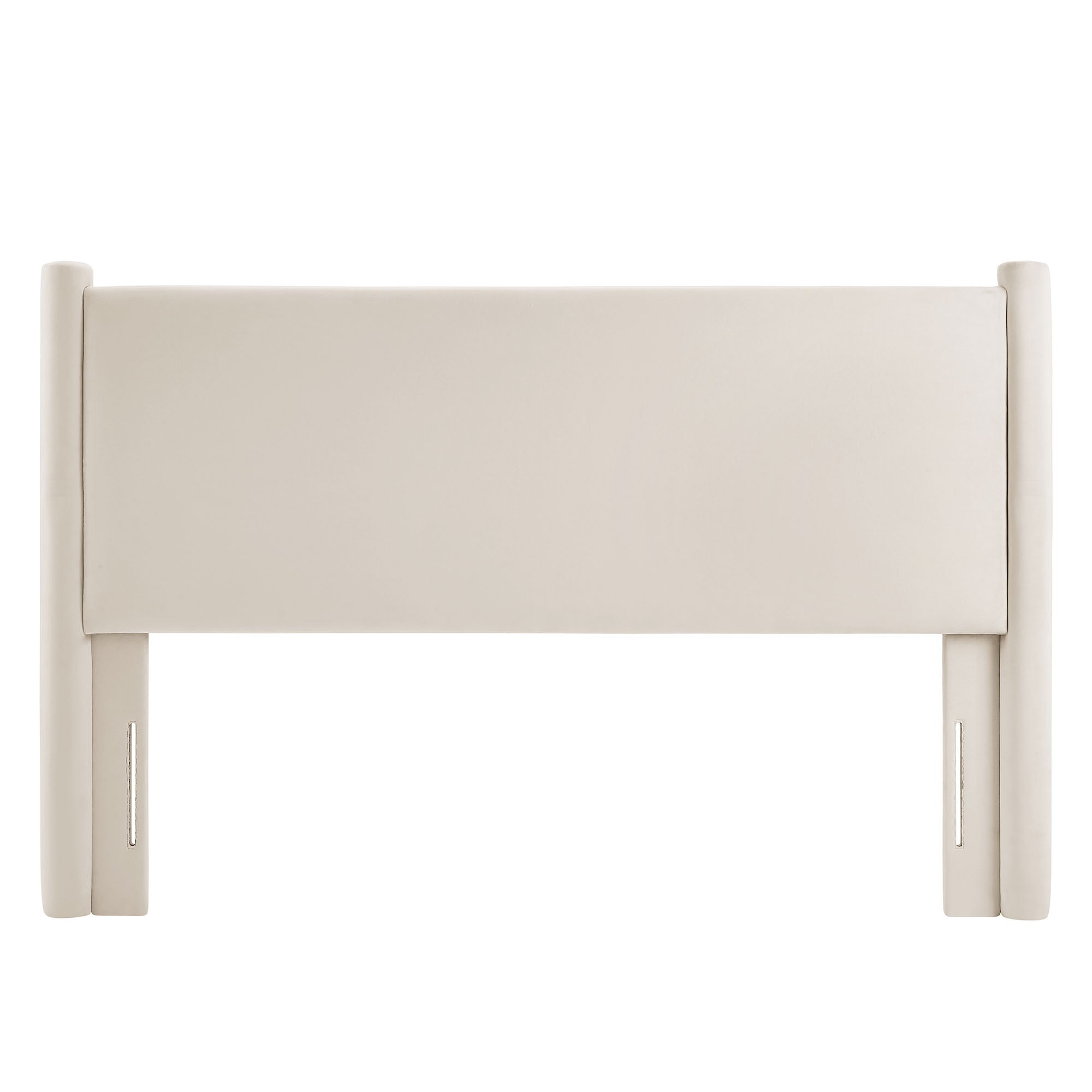 Rael Performance Velvet Full Headboard - Taupe