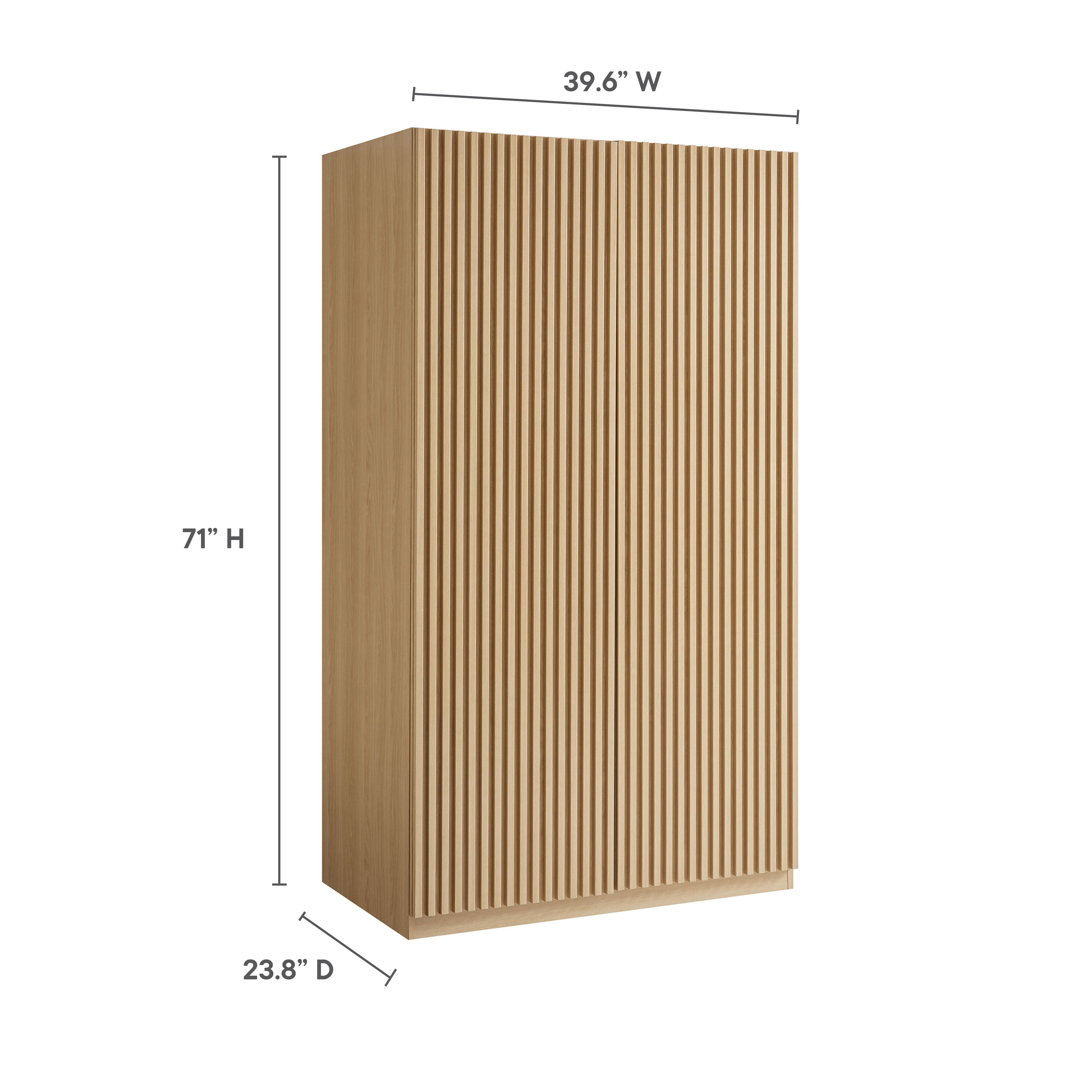 Render 2-Door Wardrobe Closet