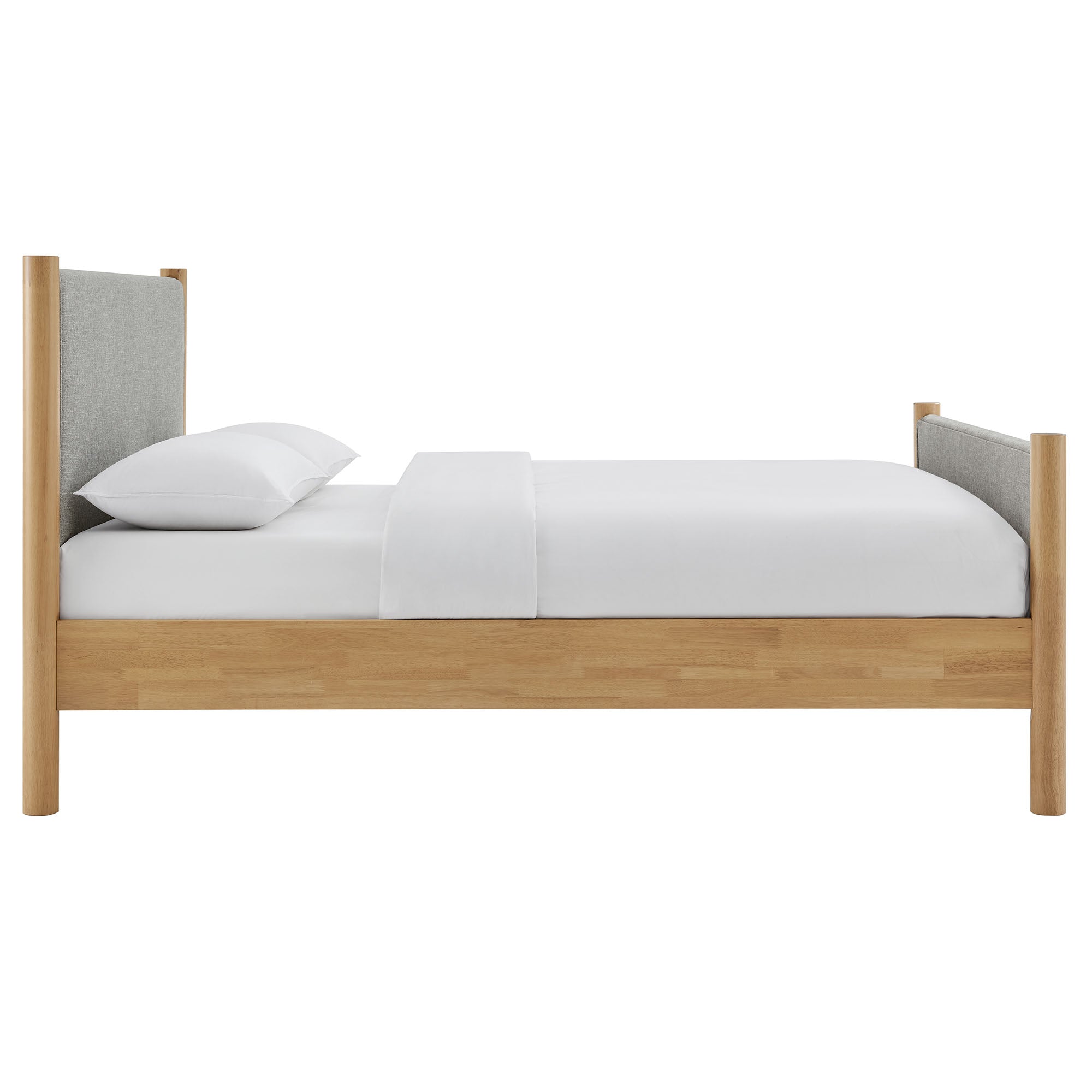 Maven Full Size Fabric Upholstered Platform Bed