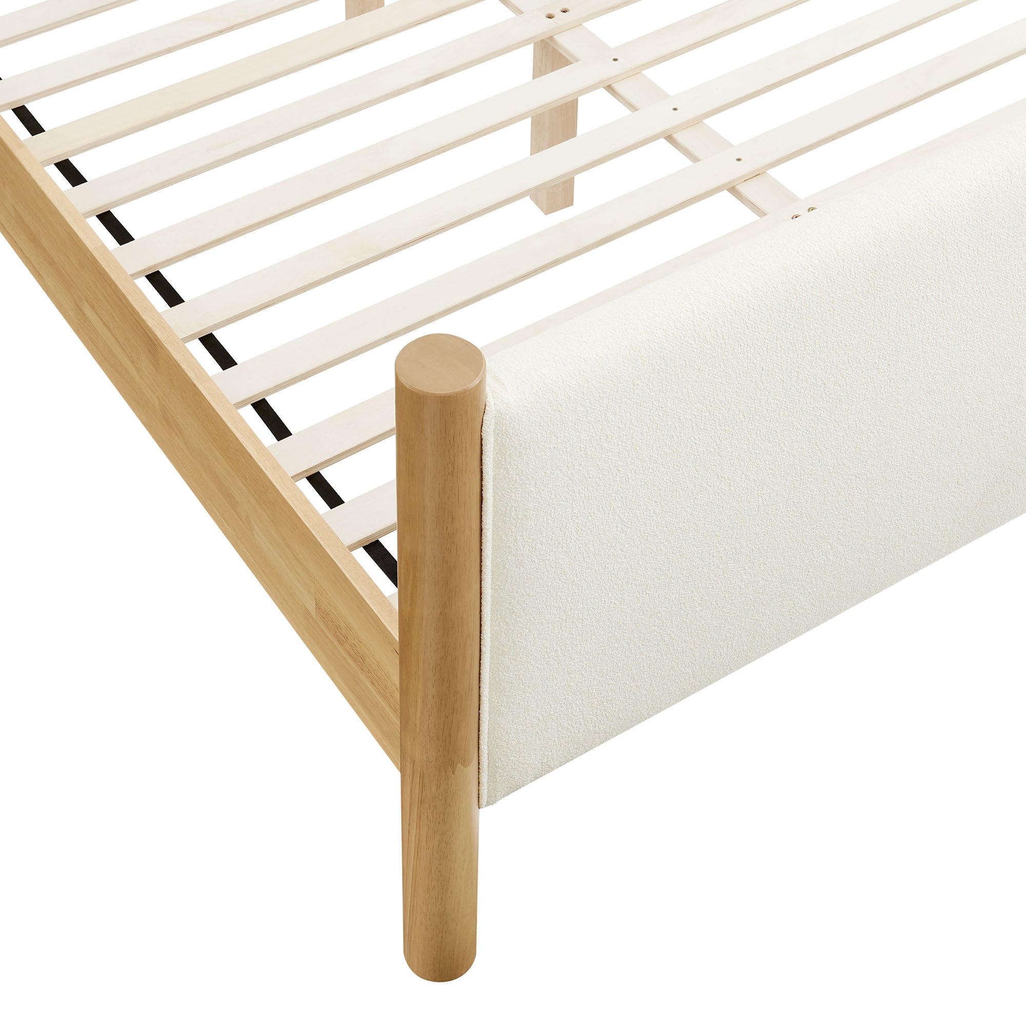 Maven Full Size Boucle Upholstered Platform Bed