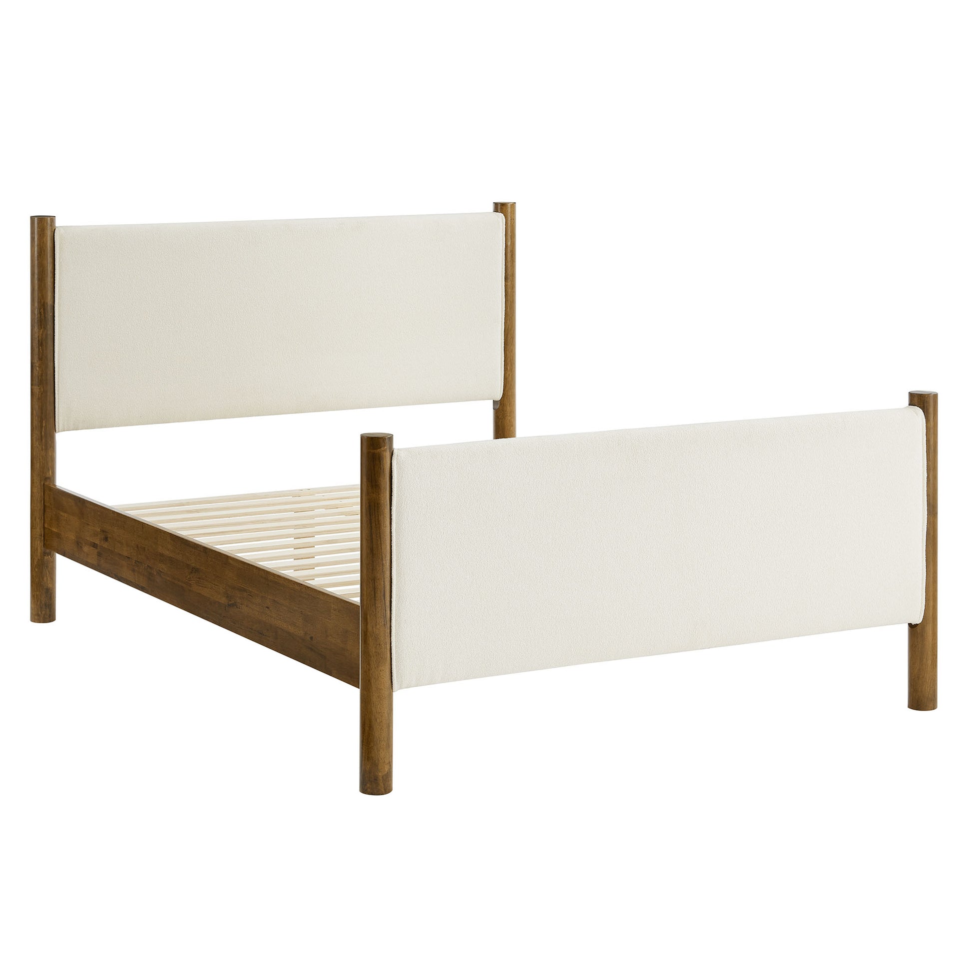 Maven Full Size Boucle Upholstered Platform Bed